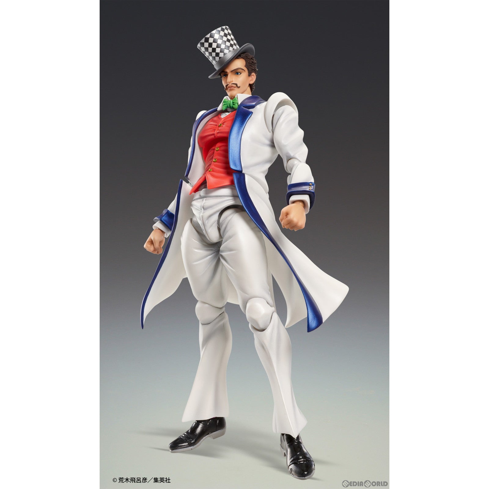 【中古即納】[FIG] 超像可動 ウィル・A・ツェペリ ジョジョの奇妙な冒険 第一部 ファントムブラッド 完成品 可動フィギュア メディコス・エンタテインメント(20230330)