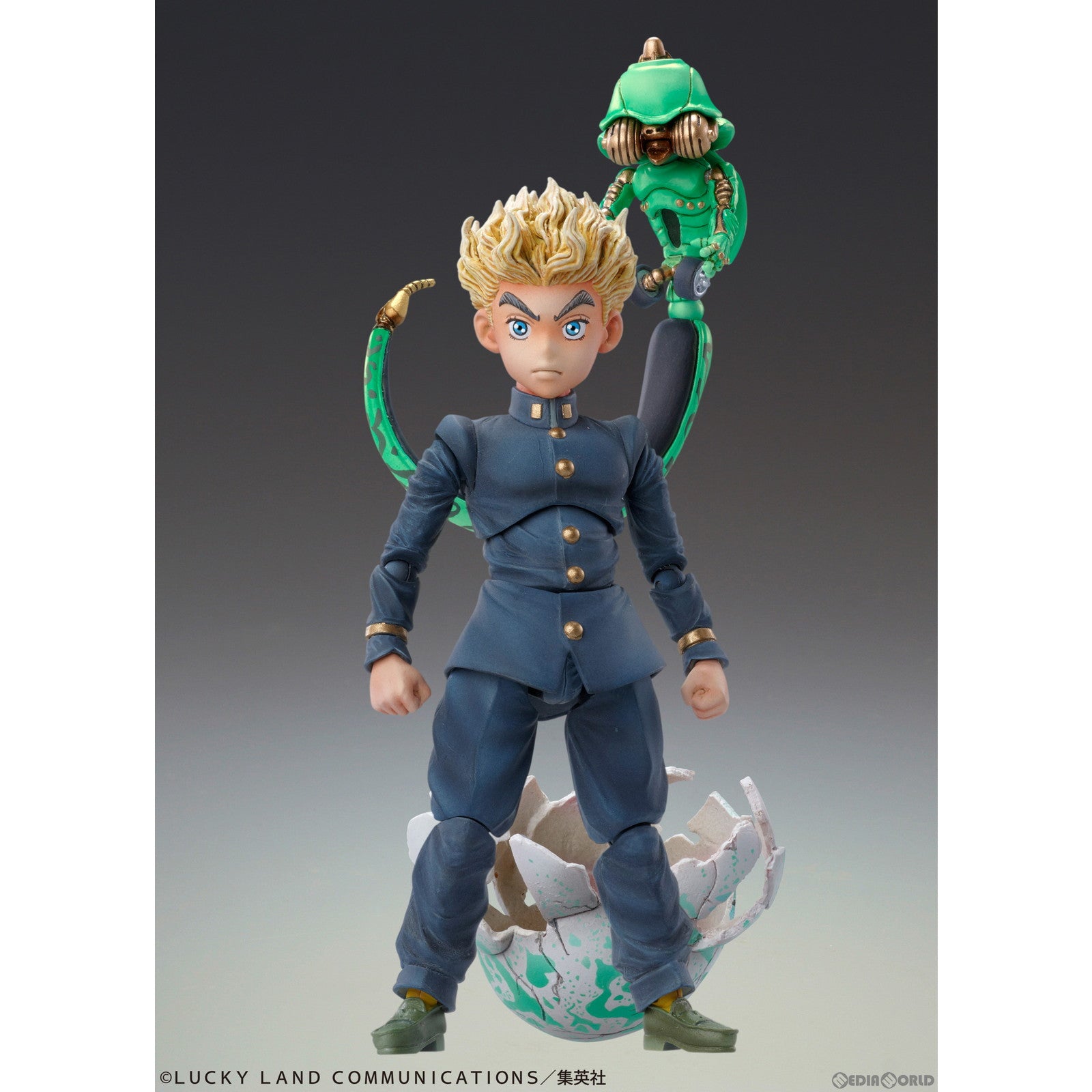 【中古即納】[FIG] (再々販) 超像可動 広瀬康一&Ec(Act 1)(ひろせこういち&エコーズ) ジョジョの奇妙な冒険 第4部 完成品 可動フィギュア メディコス・エンタテインメント(20240301)