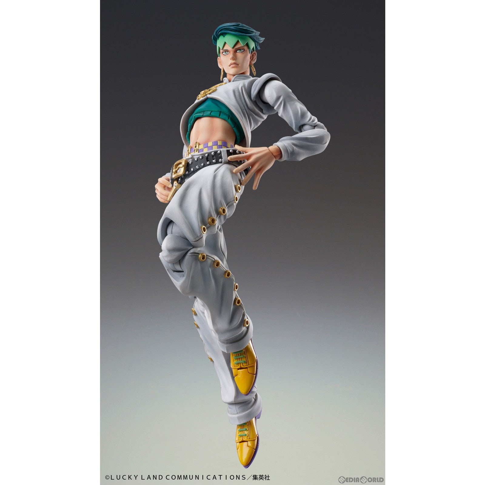 【中古即納】[FIG] (再々販) 超像可動 岸辺露伴&ヘブンズ・ドアー ジョジョの奇妙な冒険 第4部 完成品 可動フィギュア メディコス・エンタテインメント(20230401)