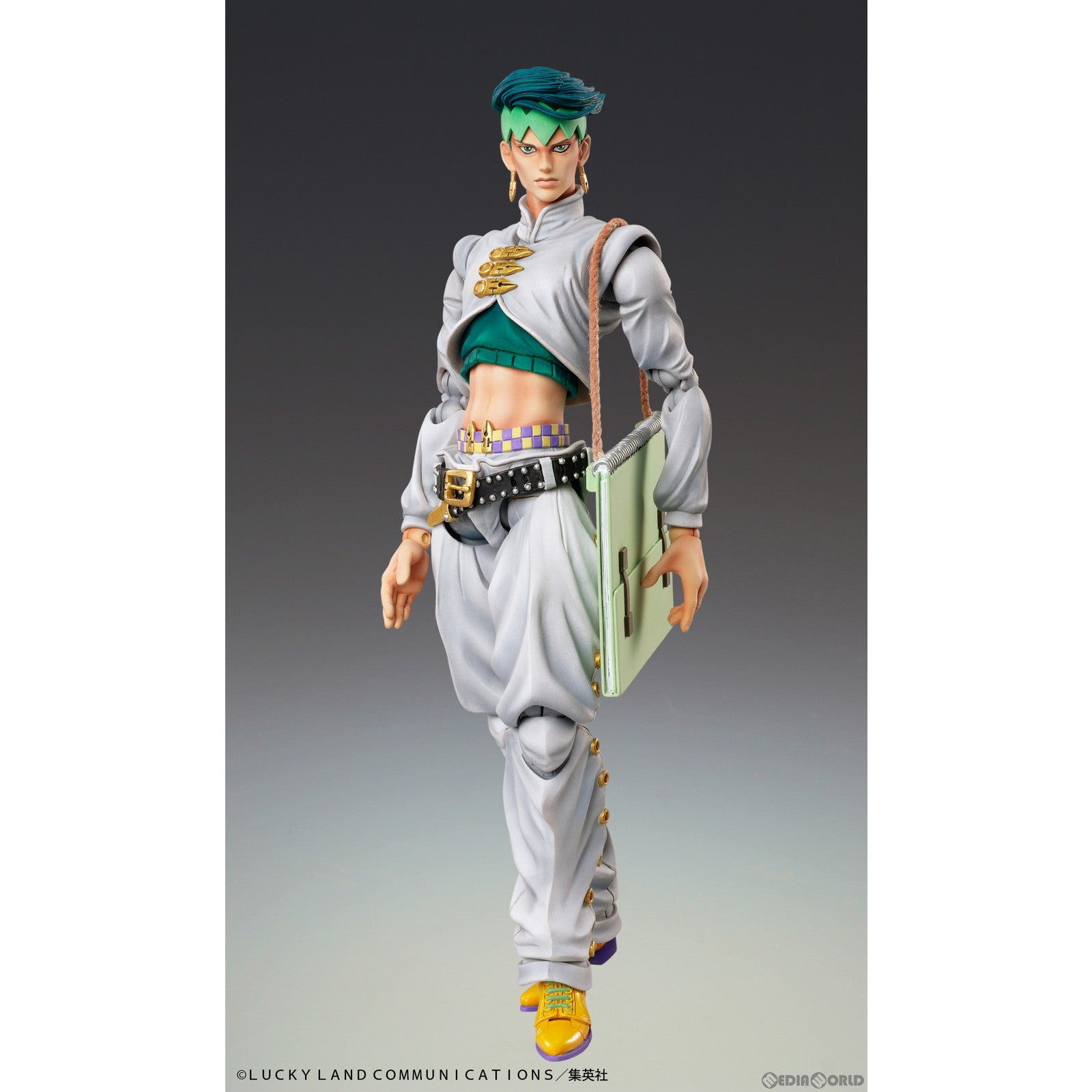 【中古即納】[FIG] (再々販) 超像可動 岸辺露伴&ヘブンズ・ドアー ジョジョの奇妙な冒険 第4部 完成品 可動フィギュア メディコス・エンタテインメント(20230401)