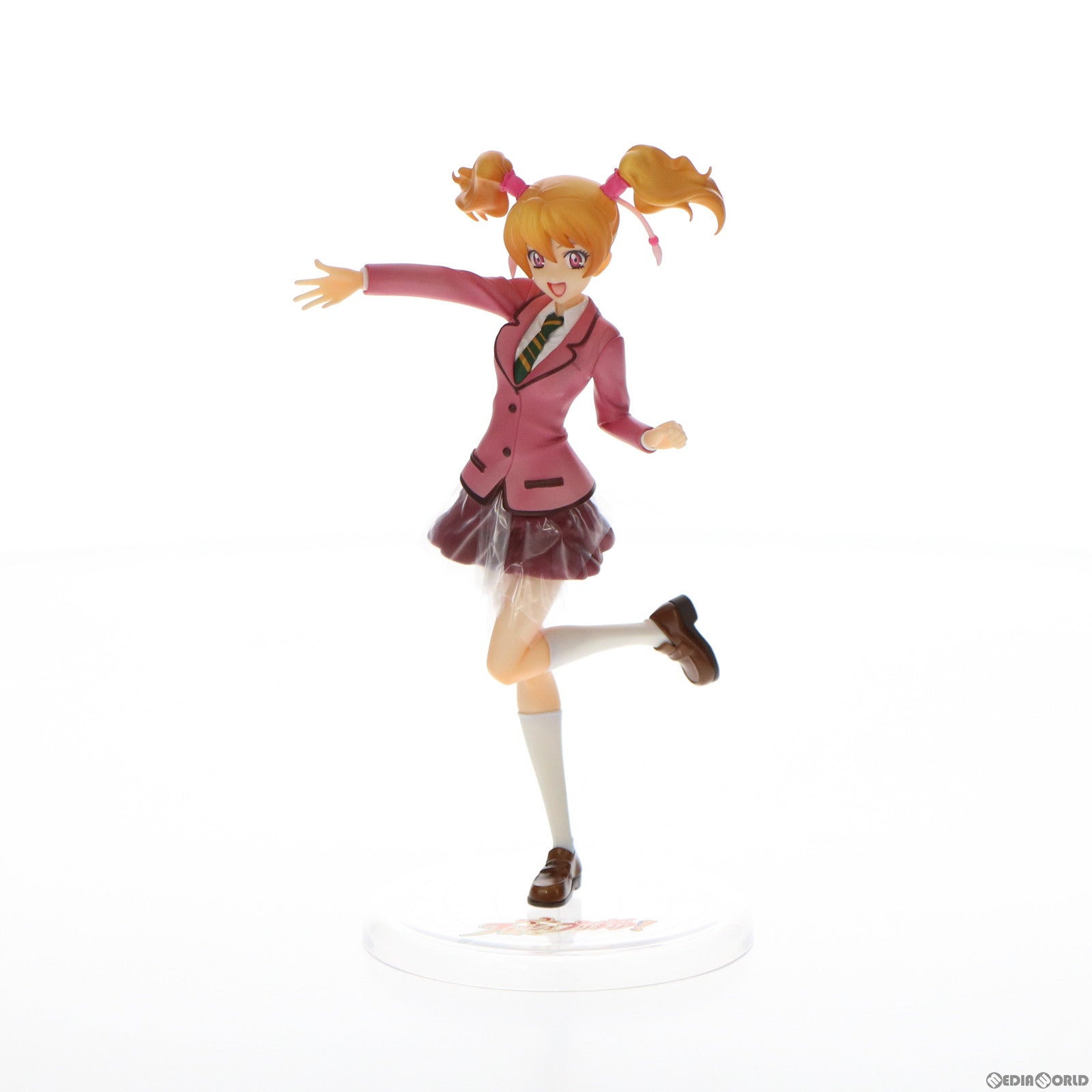 【中古即納】[FIG] 世界制服作戦 桃園ラブ(ももぞのラブ) フレッシュプリキュア! 1/10 完成品 フィギュア メガハウス(20150131)