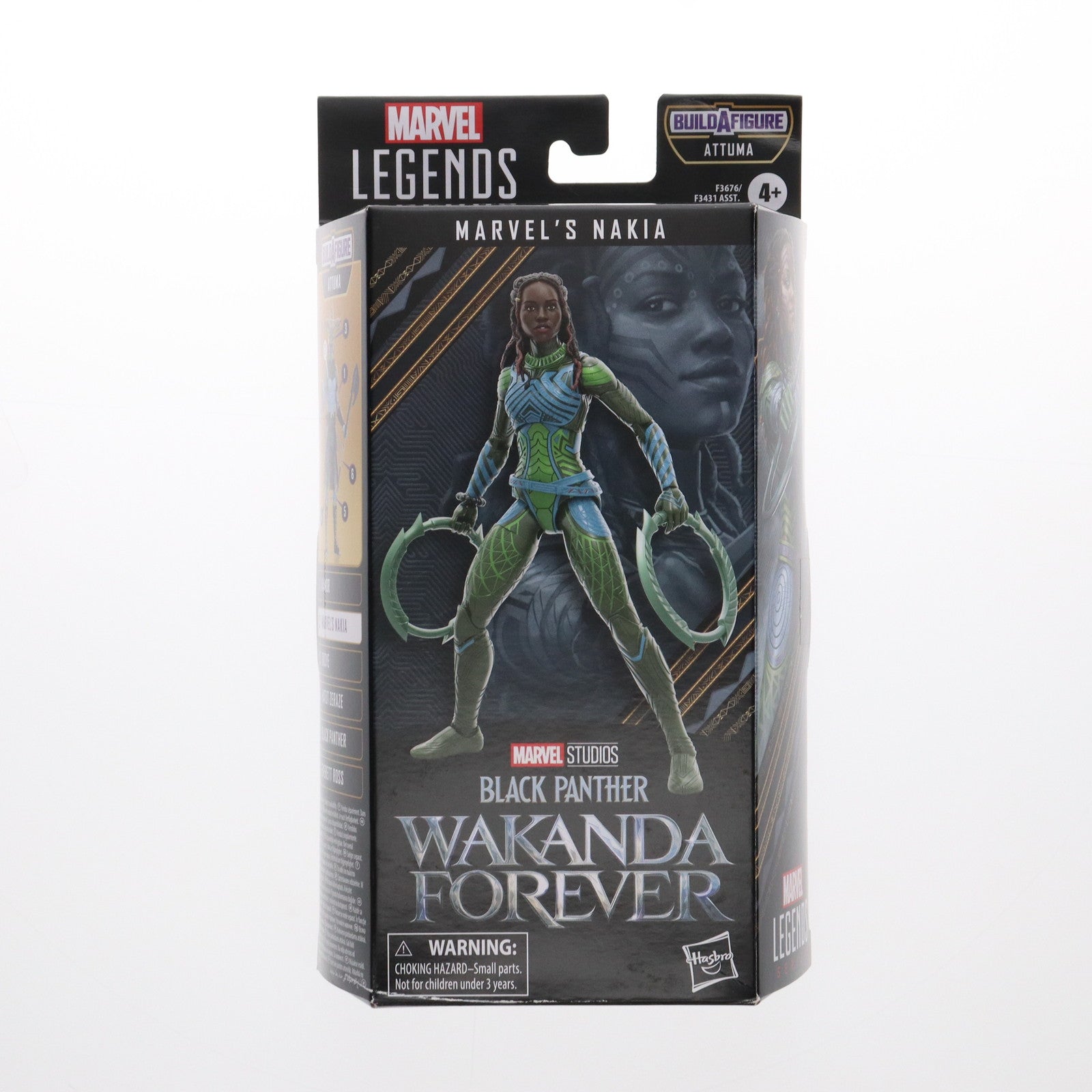 【中古即納】[FIG] マーベル・レジェンド MCUシリーズ ナキア ブラックパンサー/ワカンダ・フォーエバー 完成品 6インチ・アクションフィギュア ハズブロ/ホットトイズ(20221024)