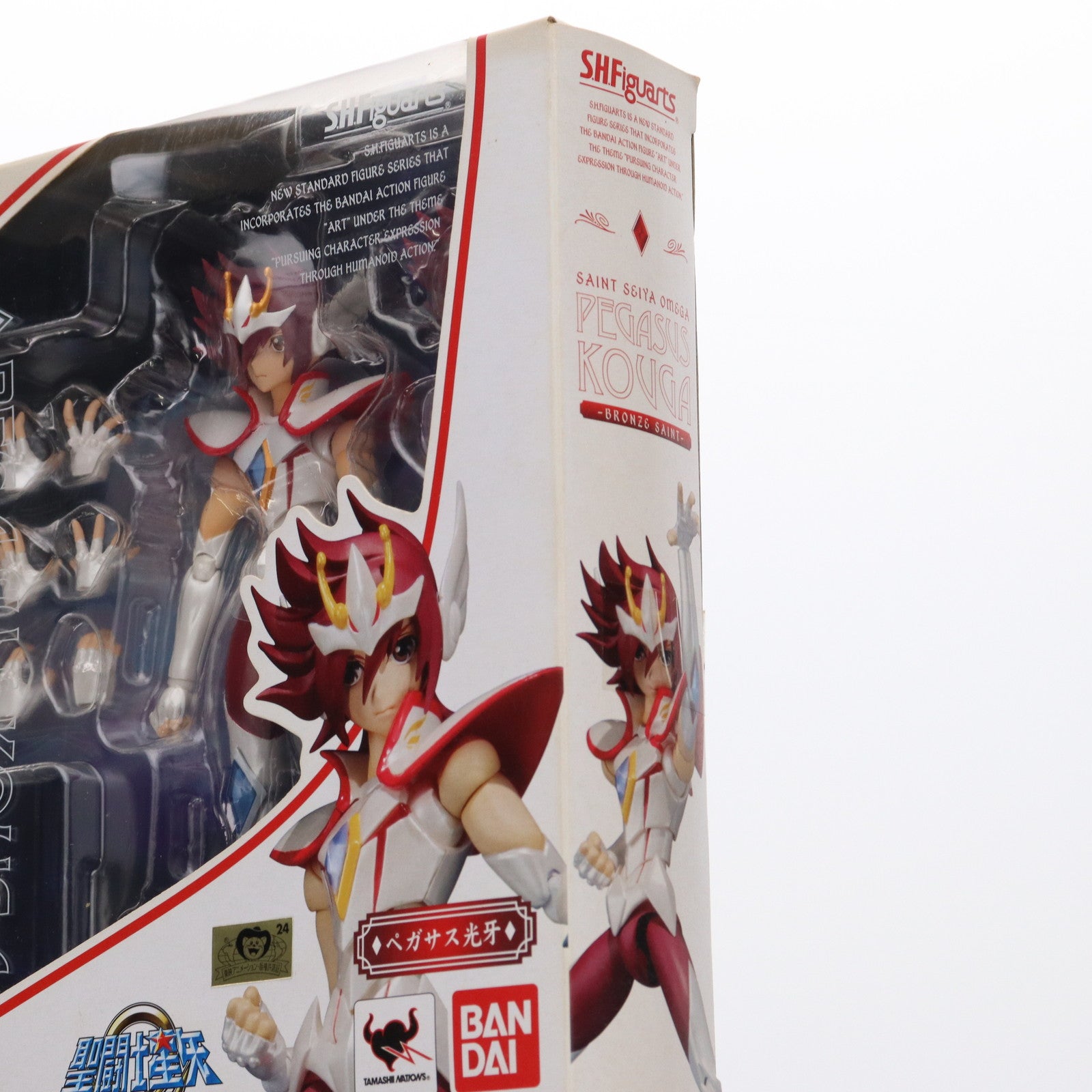 【中古即納】[FIG] S.H.Figuarts(フィギュアーツ) ペガサス光牙(こうが) 聖闘士星矢Ω 完成品 可動フィギュア バンダイ(20121227)