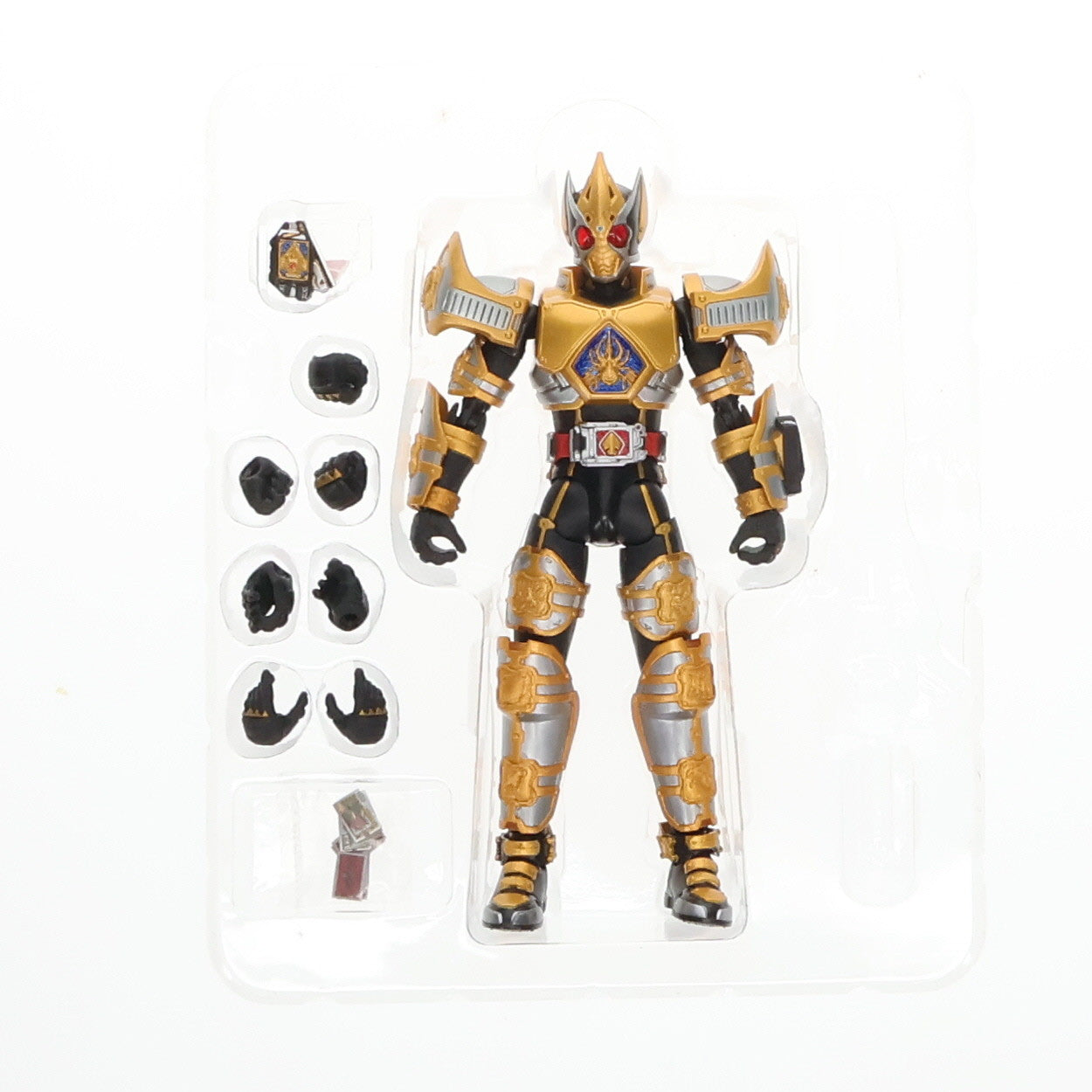 【中古即納】[FIG] 魂ウェブ商店限定 S.H.Figuarts(フィギュアーツ) 仮面ライダーブレイド キングフォーム 仮面ライダー剣(ブレイド) 完成品 可動フィギュア バンダイ(20131221)