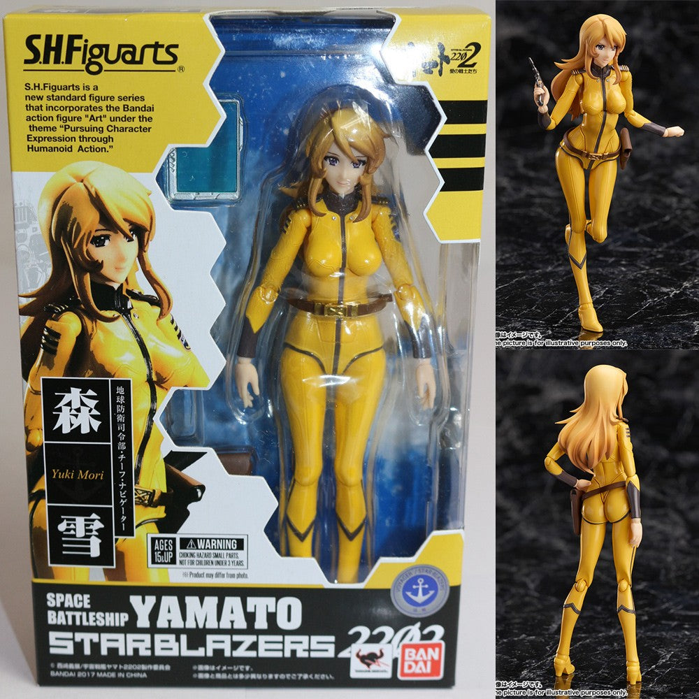 【中古即納】[FIG] S.H.Figuarts(フィギュアーツ) 森雪(もりゆき) 宇宙戦艦ヤマト2202 愛の戦士たち 完成品 可動フィギュア バンダイ(20170811)