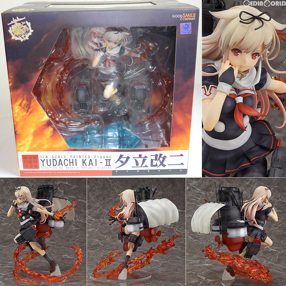 【中古即納】[FIG] 夕立改二(ゆうだちかいに) 艦隊これくしょん -艦これ- 1/8 完成品 フィギュア グッドスマイルカンパニー(20170331)