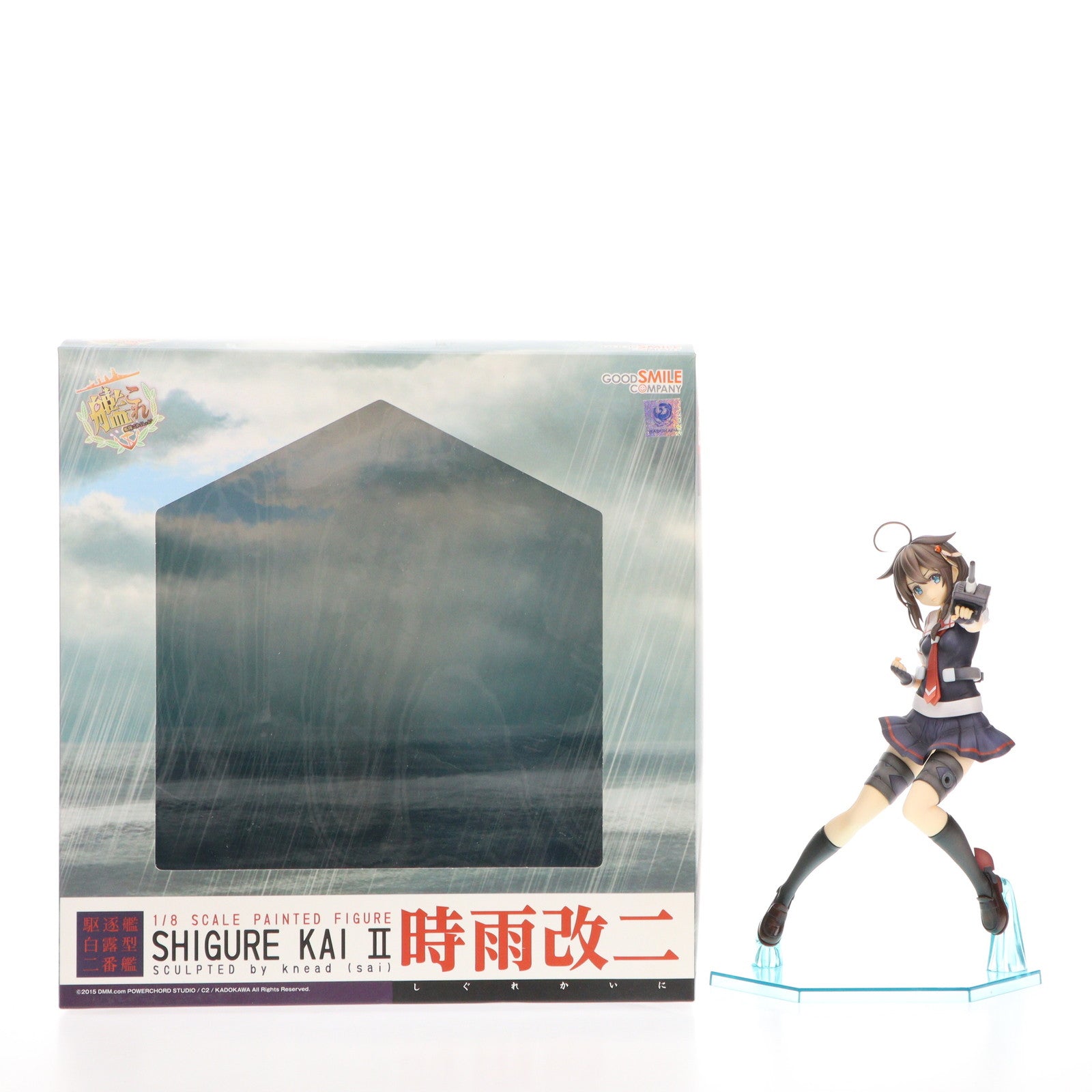 【中古即納】[FIG] (再販) 時雨改二(しぐれかいに) 艦隊これくしょん -艦これ- 1/8 完成品 フィギュア グッドスマイルカンパニー(20161029)