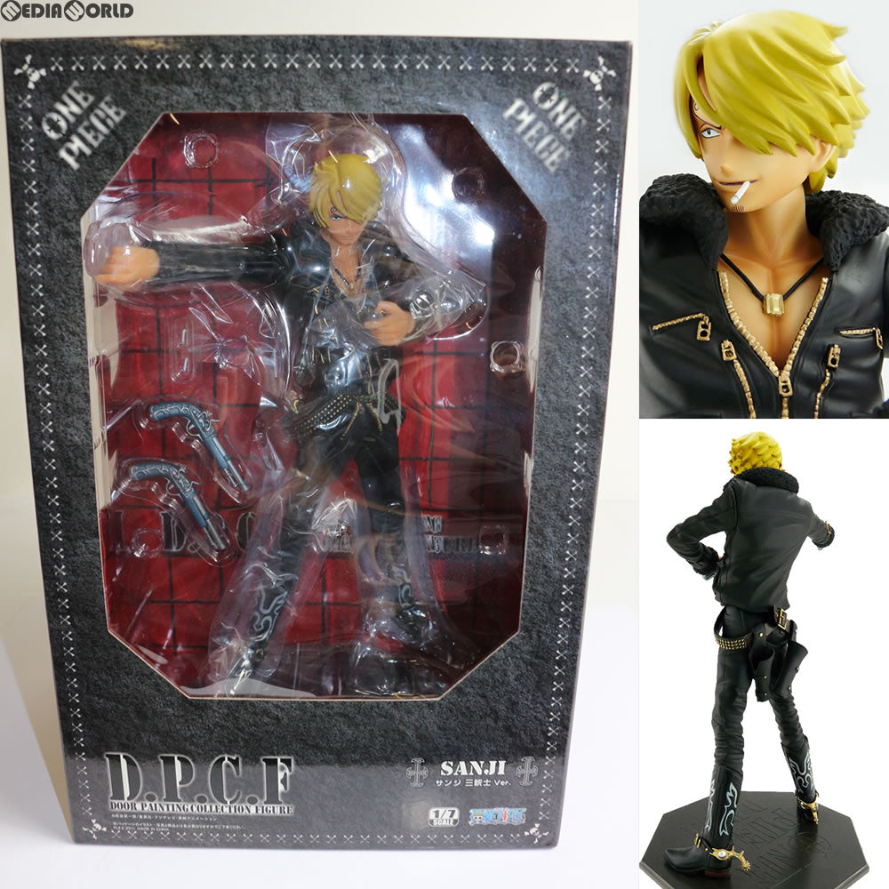 【中古即納】[FIG] D.P.C.F サンジ 三銃士Ver. ONE PIECE(ワンピース) 1/7 完成品 フィギュア プレックス(20110625)