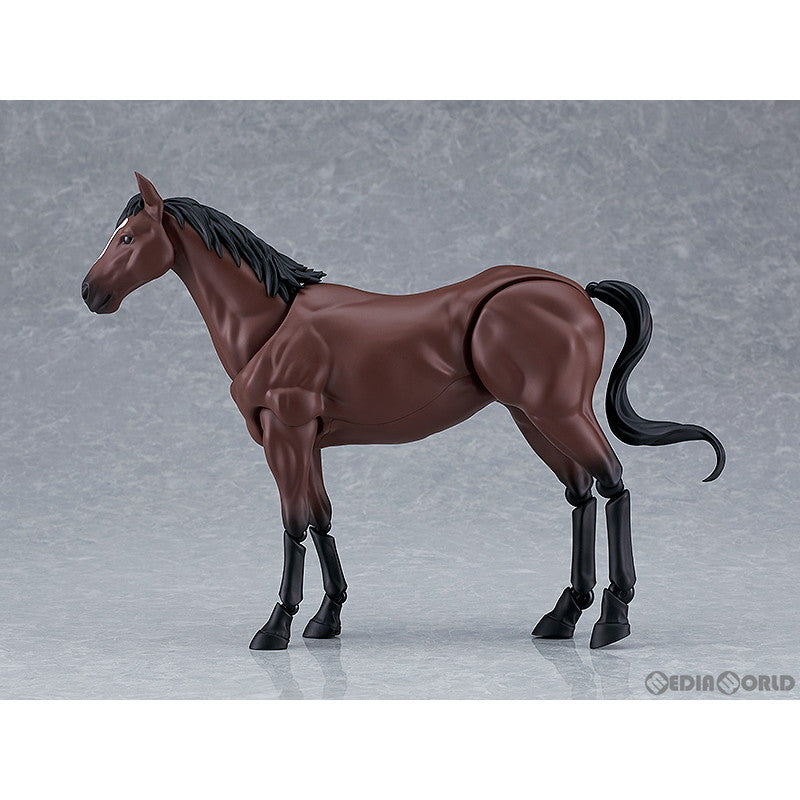 【中古即納】[FIG] figma(フィグマ) 597a 野生馬(茶)(やせいば) 完成品 可動フィギュア マックスファクトリー(20231224)