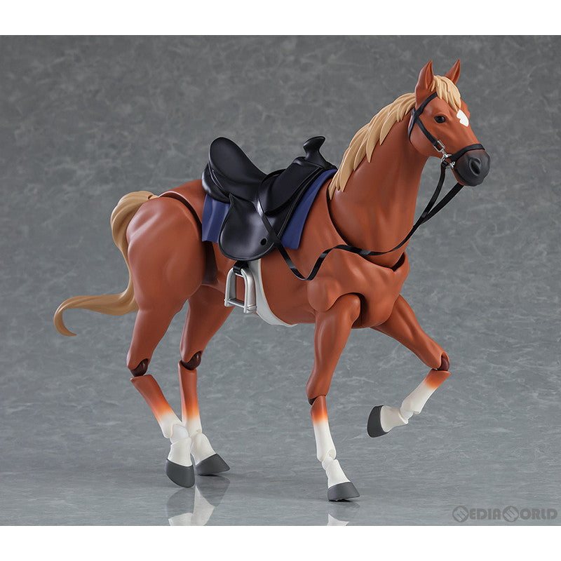 【中古即納】[FIG] figma(フィグマ) 490d 馬 ver.2(栗毛) 完成品 可動フィギュア マックスファクトリー(20221225)