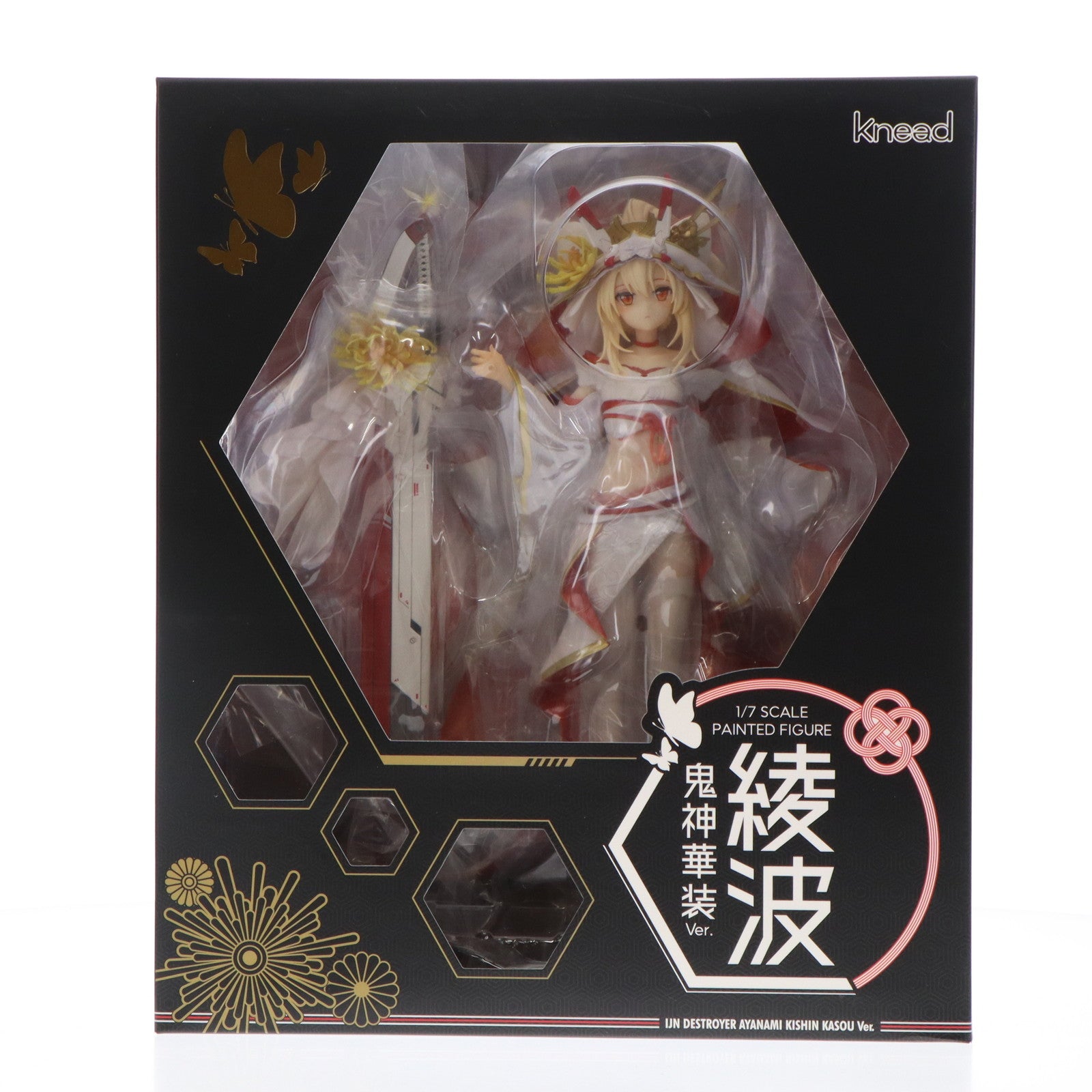 中古即納】[FIG]綾波(あやなみ) 鬼神華装Ver. アズールレーン 1/7 完成品 フィギュア knead(ニード)