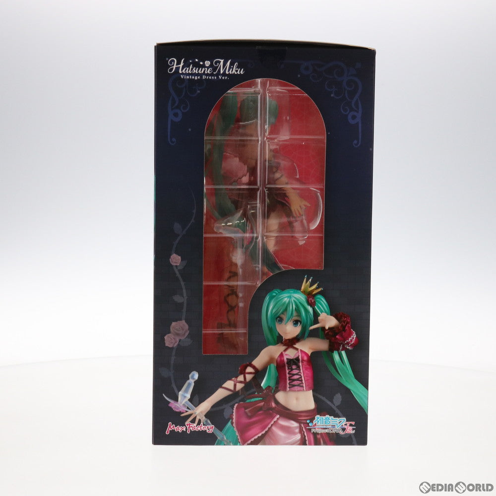 【中古即納】[FIG] 初音ミク ヴィンテージドレスVer. 初音ミク -Project DIVA- F 2nd 1/7 完成品 フィギュア マックスファクトリー(20191110)