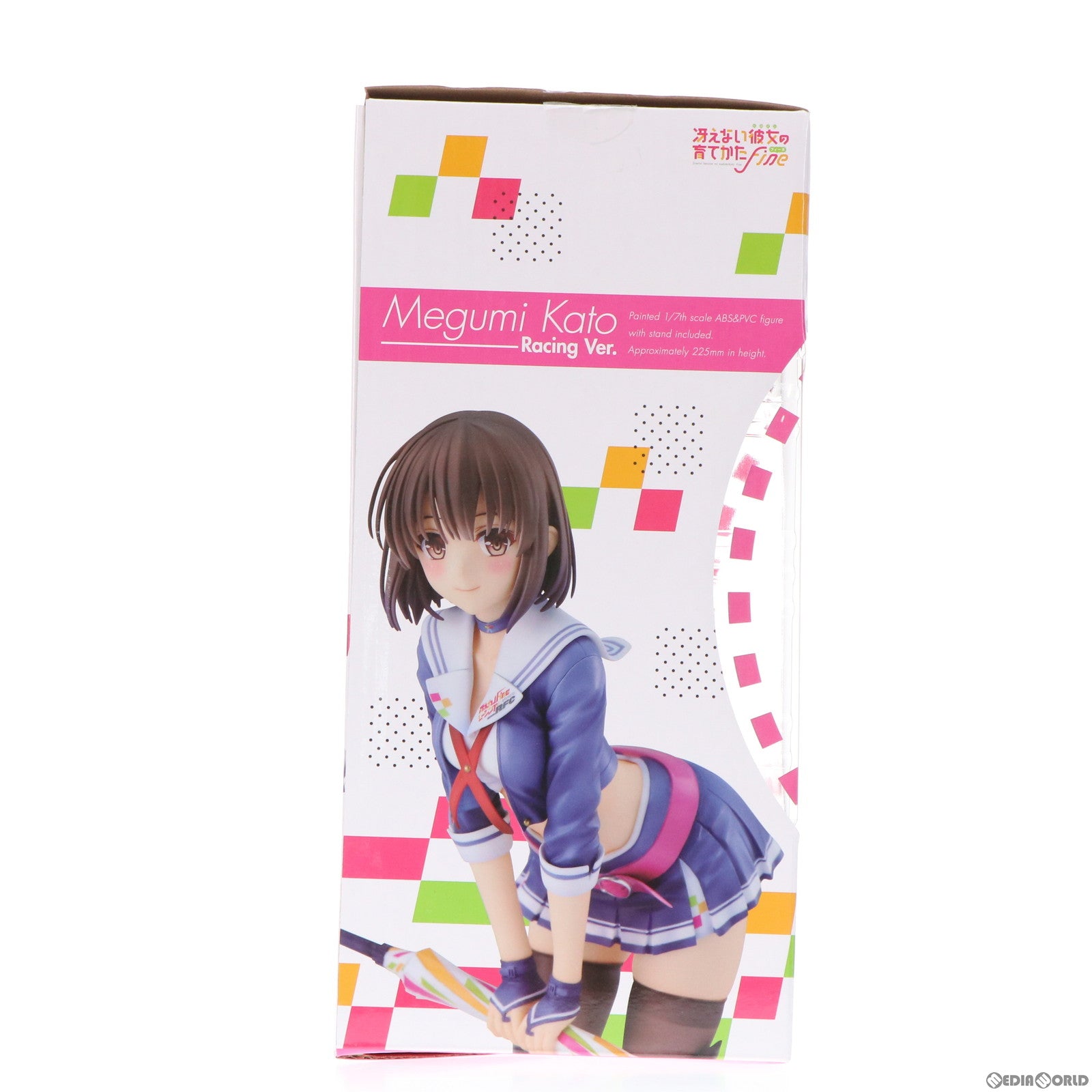 【中古即納】[FIG] 加藤恵(かとうめぐみ) レーシングVer. 冴えない彼女の育てかた Fine 1/7 完成品 フィギュア GOODSMILE  ONLINE SHOP限定 グッドスマイルカンパニー(20220228)