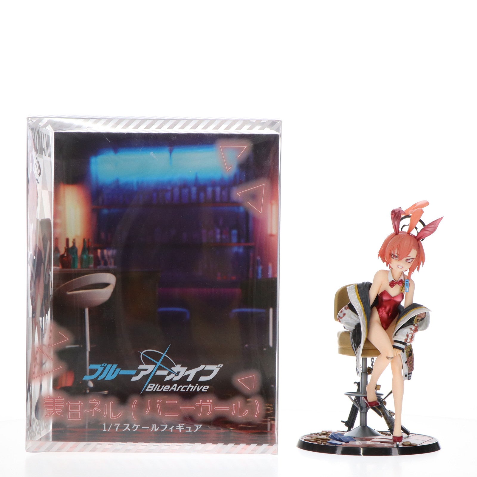 【中古即納】[FIG] タイトープロダクツオンラインストア限定 美甘ネル(バニーガール)(みかもねる) ブルーアーカイブ -Blue Archive- 1/7 完成品 フィギュア Spiritale(スピリテイル)(20230930)