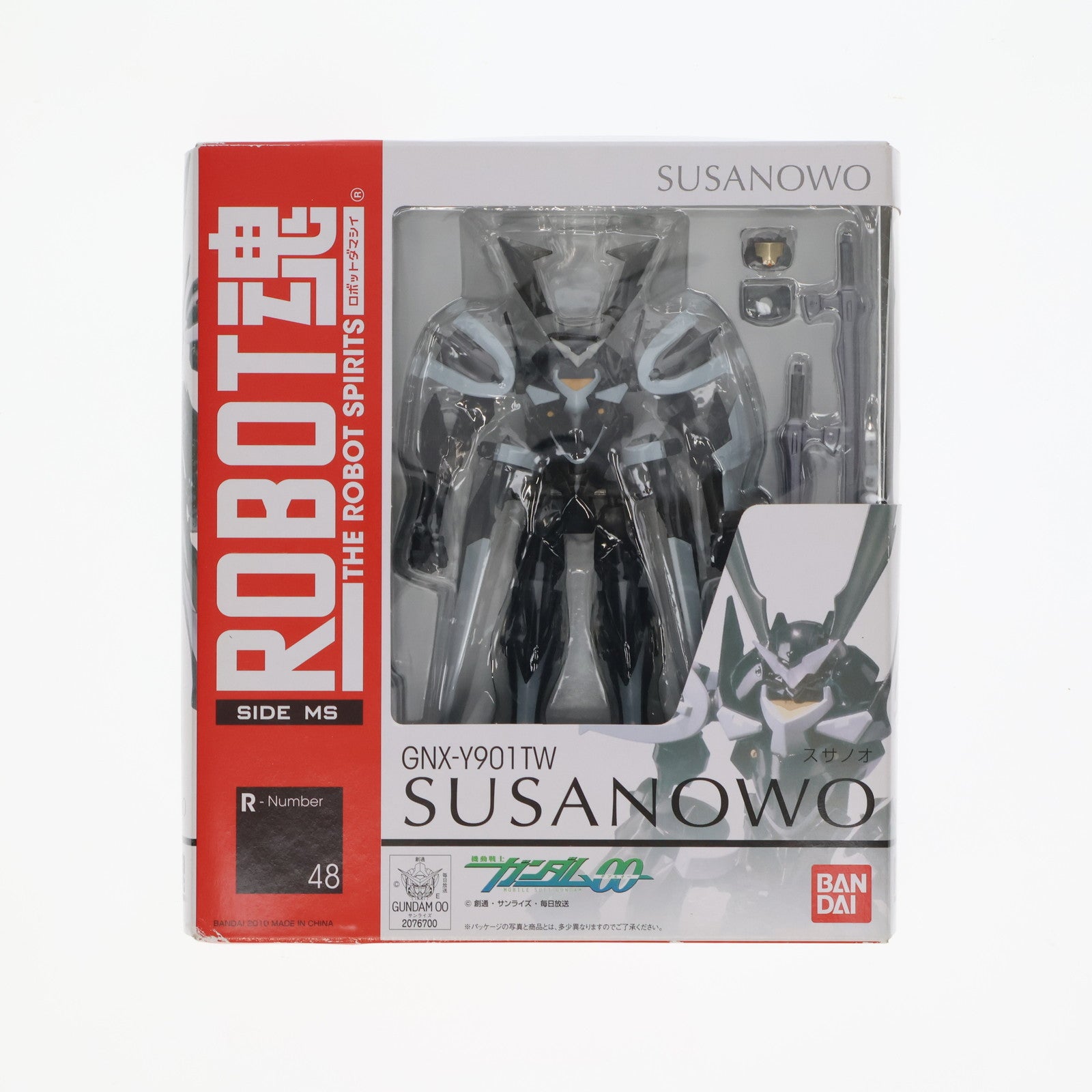 【中古即納】[FIG] ROBOT魂(SIDE MS) スサノオ 機動戦士ガンダム00(ダブルオー) 完成品 可動フィギュア バンダイ(20100123)