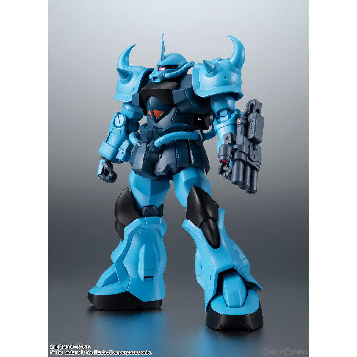 【中古即納】[FIG] ROBOT魂(SIDE MS) MS-07B-3 グフ・カスタム ver. A.N.I.M.E. 機動戦士ガンダム 第08MS小隊 完成品 可動フィギュア バンダイスピリッツ(20220618)