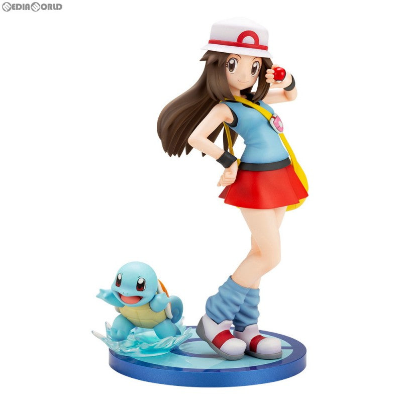 【中古即納】[FIG] ARTFX J リーフ with ゼニガメ ポケットモンスター ファイアレッド・リーフグリーン 1/8 完成品 フィギュア(PP817) コトブキヤ(20190928)