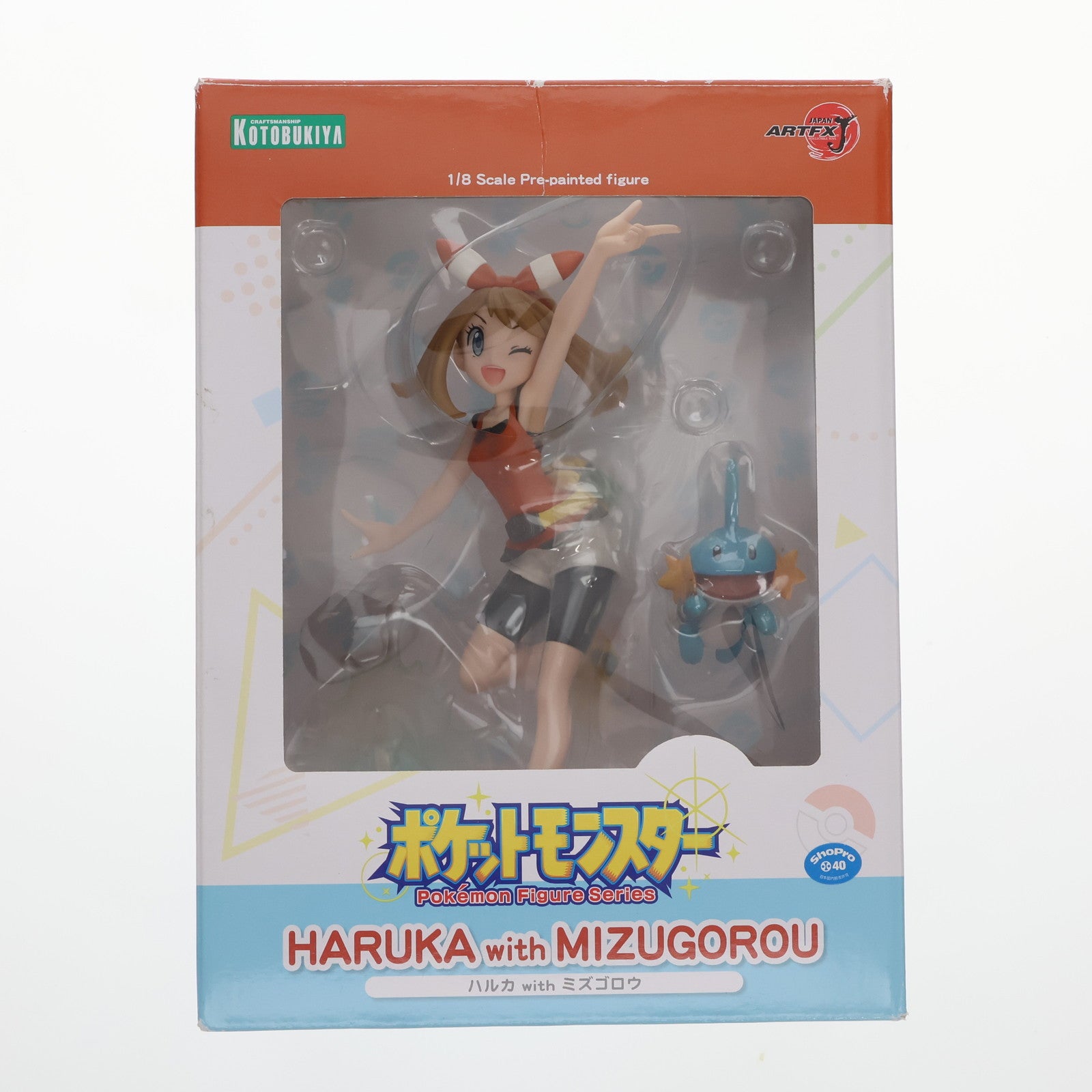 【中古即納】[FIG] ARTFX J ハルカ with ミズゴロウ ポケットモンスター 1/8 完成品 フィギュア(PP661)  コトブキヤ(20190609)