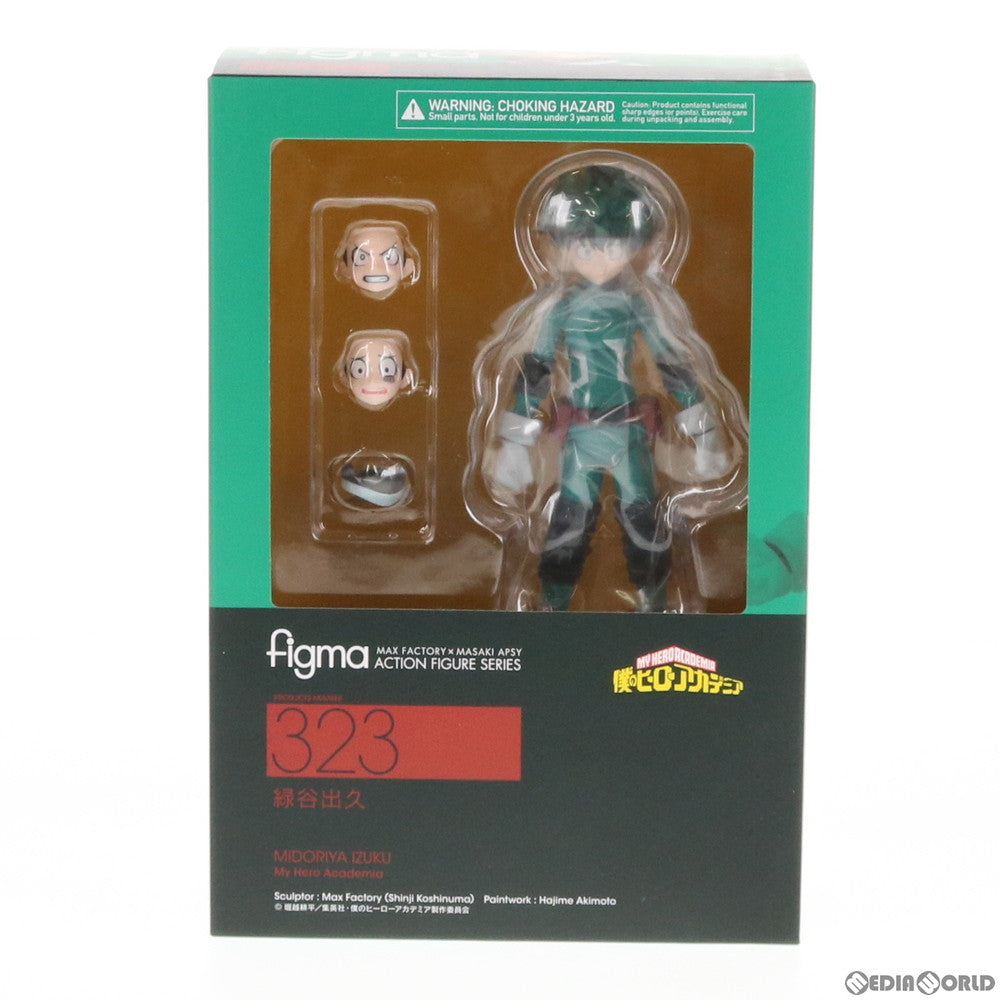 【中古即納】[FIG] (再販) figma(フィグマ) 323 緑谷出久(みどりやいずく) 僕のヒーローアカデミア 完成品 可動フィギュア マックスファクトリー(20191207)