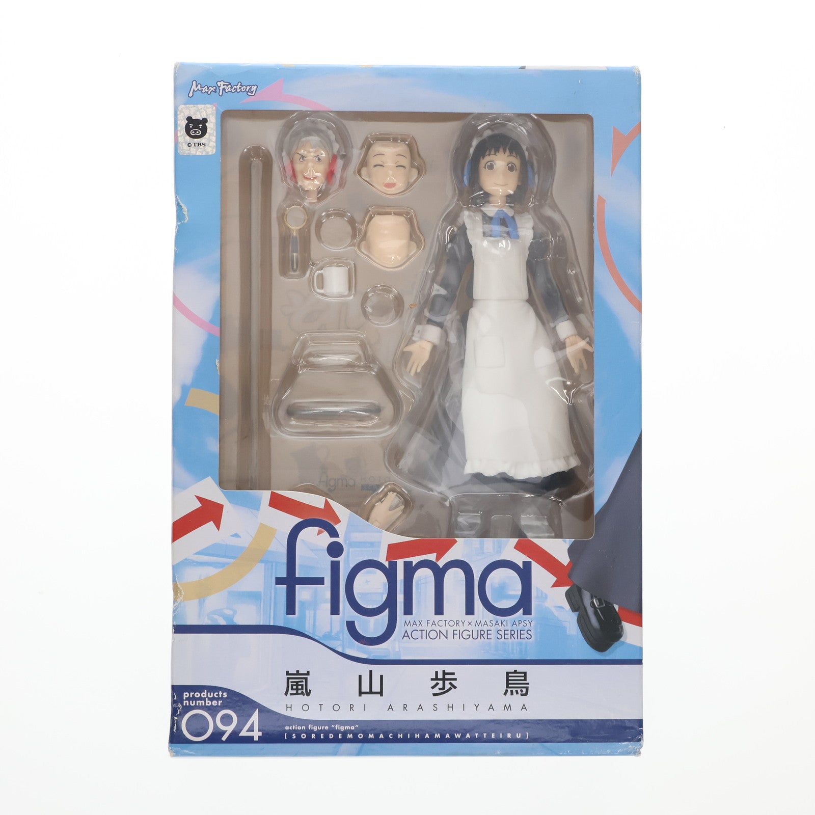 【中古即納】[FIG] figma(フィグマ) 094 嵐山歩鳥(あらしやまほとり) それでも町は廻っている 完成品 可動フィギュア マックスファクトリー(20110527)