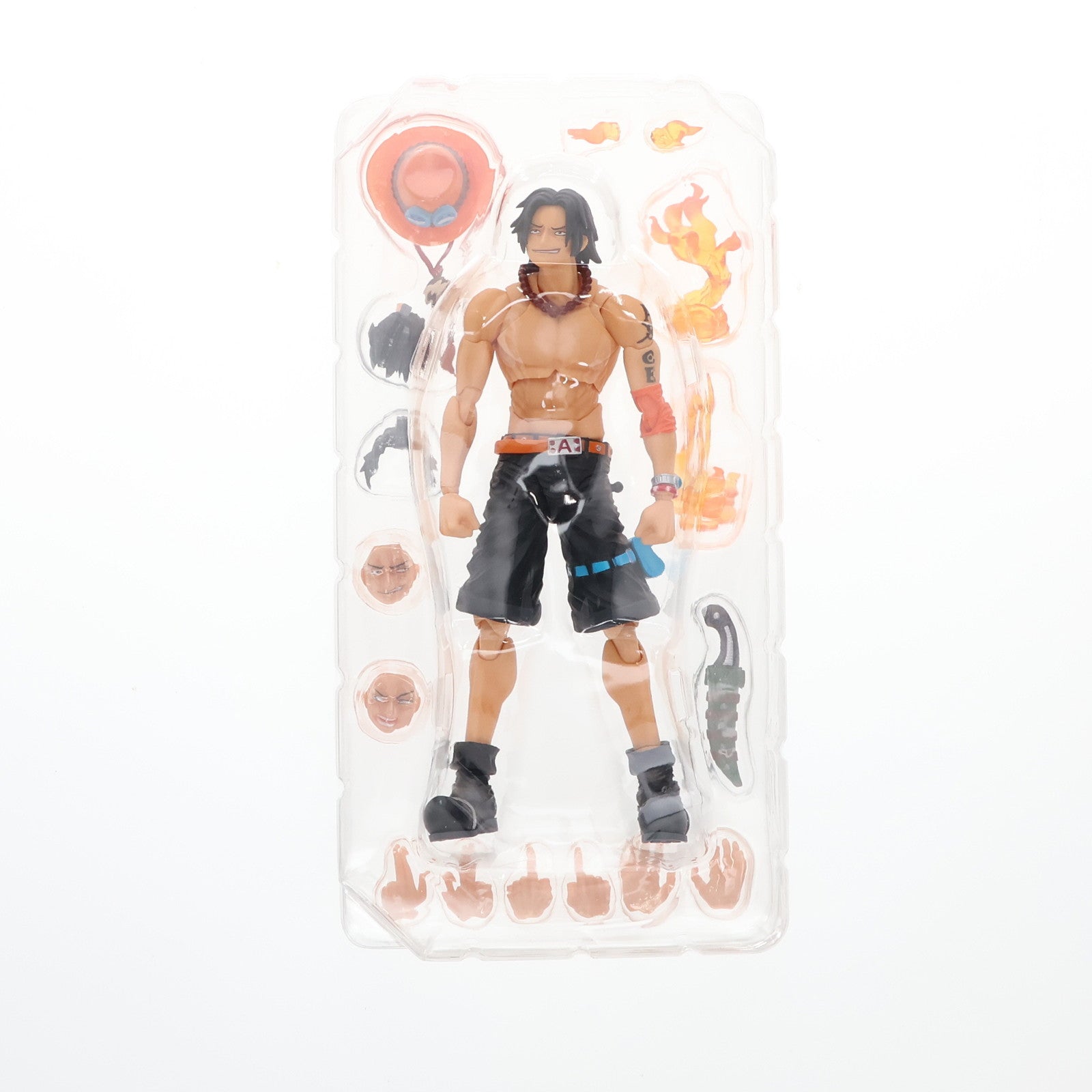 【中古即納】[FIG] ヴァリアブルアクションヒーローズ ポートガス・D・エース ONE PIECE(ワンピース) フィギュア 完成品 可動フィギュア メガハウス(20200822)