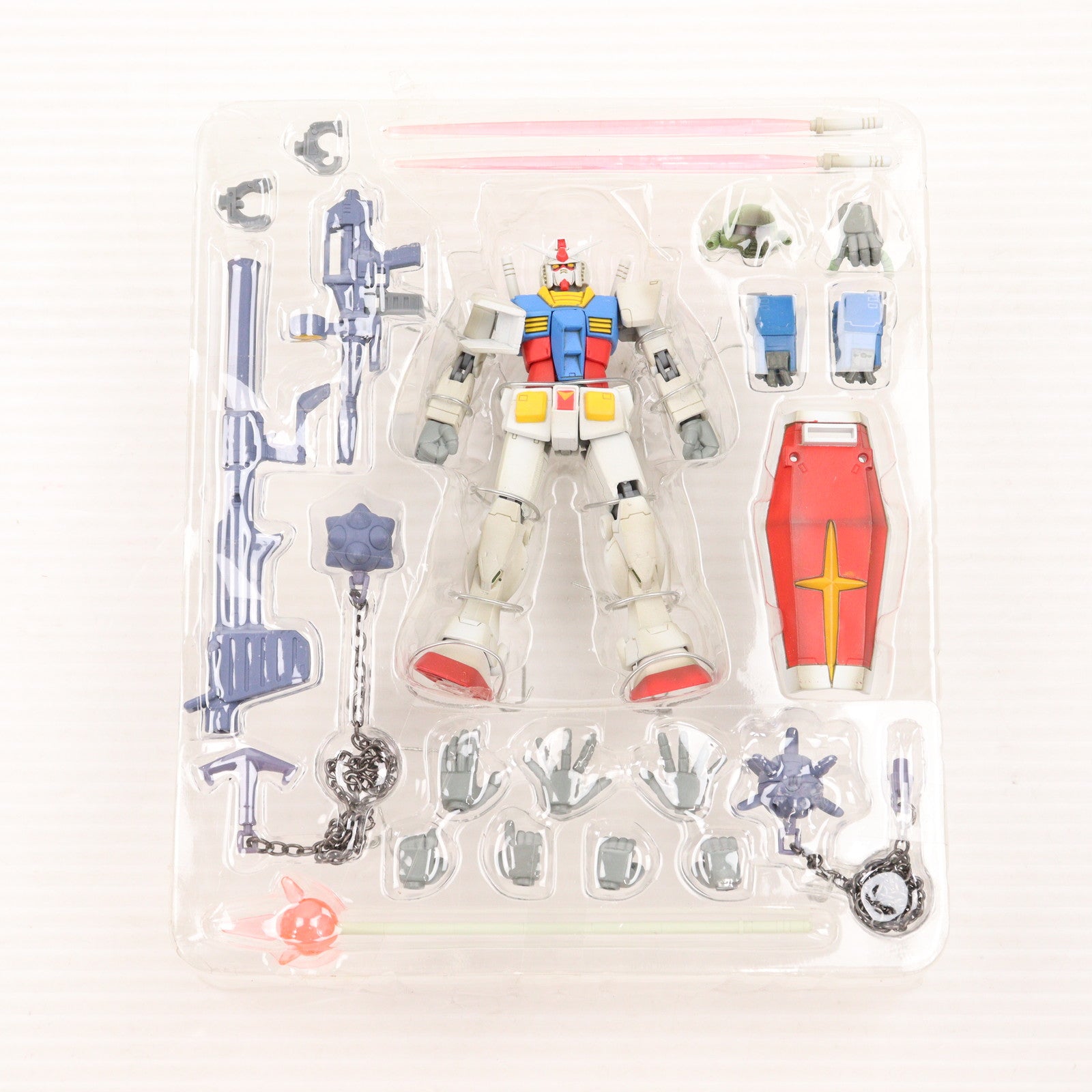 【中古即納】[FIG] EXTENDED MS IN ACTION!!(エクステンデッド・モビルスーツ・イン・アクション) RX-78 ガンダム 機動戦士ガンダム 完成品 可動フィギュア バンダイ(20060211)