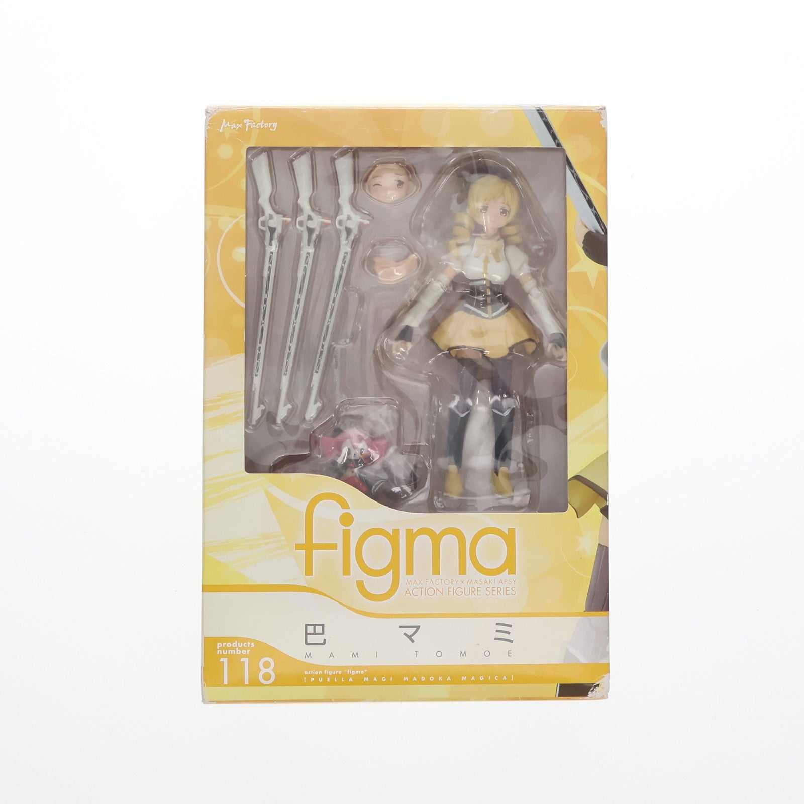 【中古即納】[FIG] figma(フィグマ) 118 巴マミ(ともえまみ) 魔法少女まどか☆マギカ 完成品 可動フィギュア マックスファクトリー(20120323)