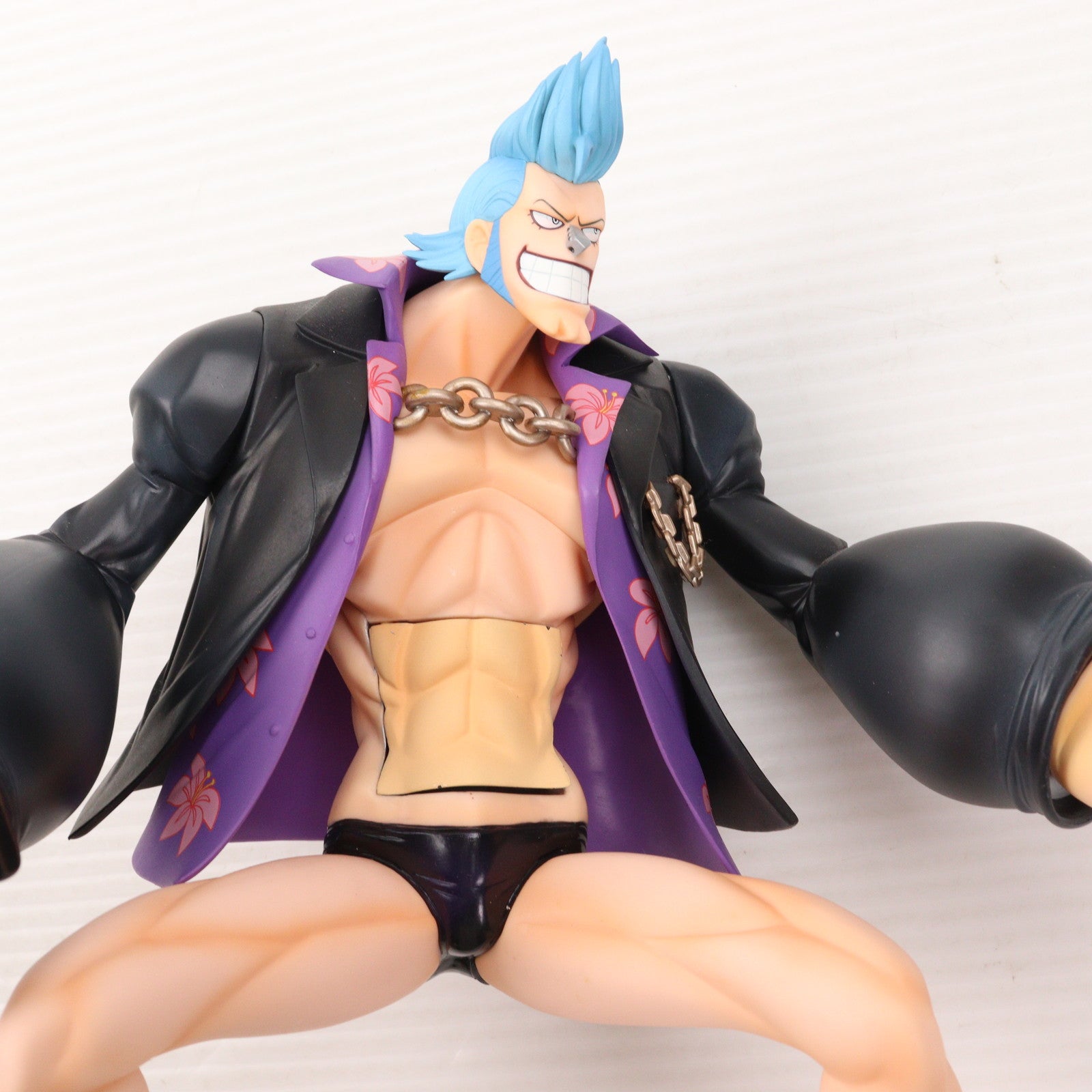 【中古即納】[FIG] Portrait.Of.Pirates P.O.P STRONG EDITION フランキー ONE PIECE(ワンピース) 1/8 完成品 フィギュア メガハウス(20100901)