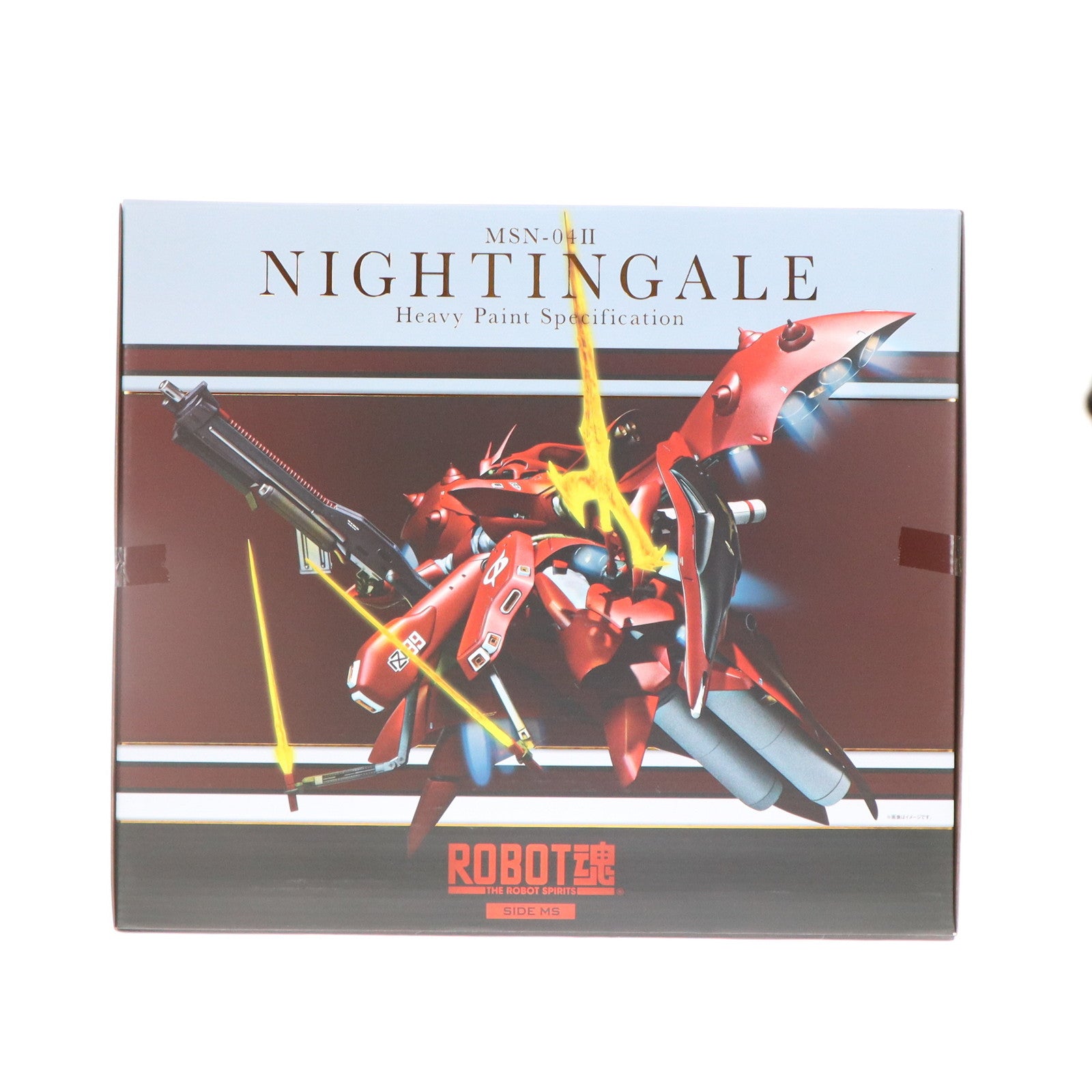 【中古即納】[FIG] 魂ウェブ商店限定 ROBOT魂(SIDE MS) ナイチンゲール(重塗装仕様) 機動戦士ガンダム 逆襲のシャア ベルトーチカ・チルドレン 完成品 可動フィギュア バンダイスピリッツ(20190228)