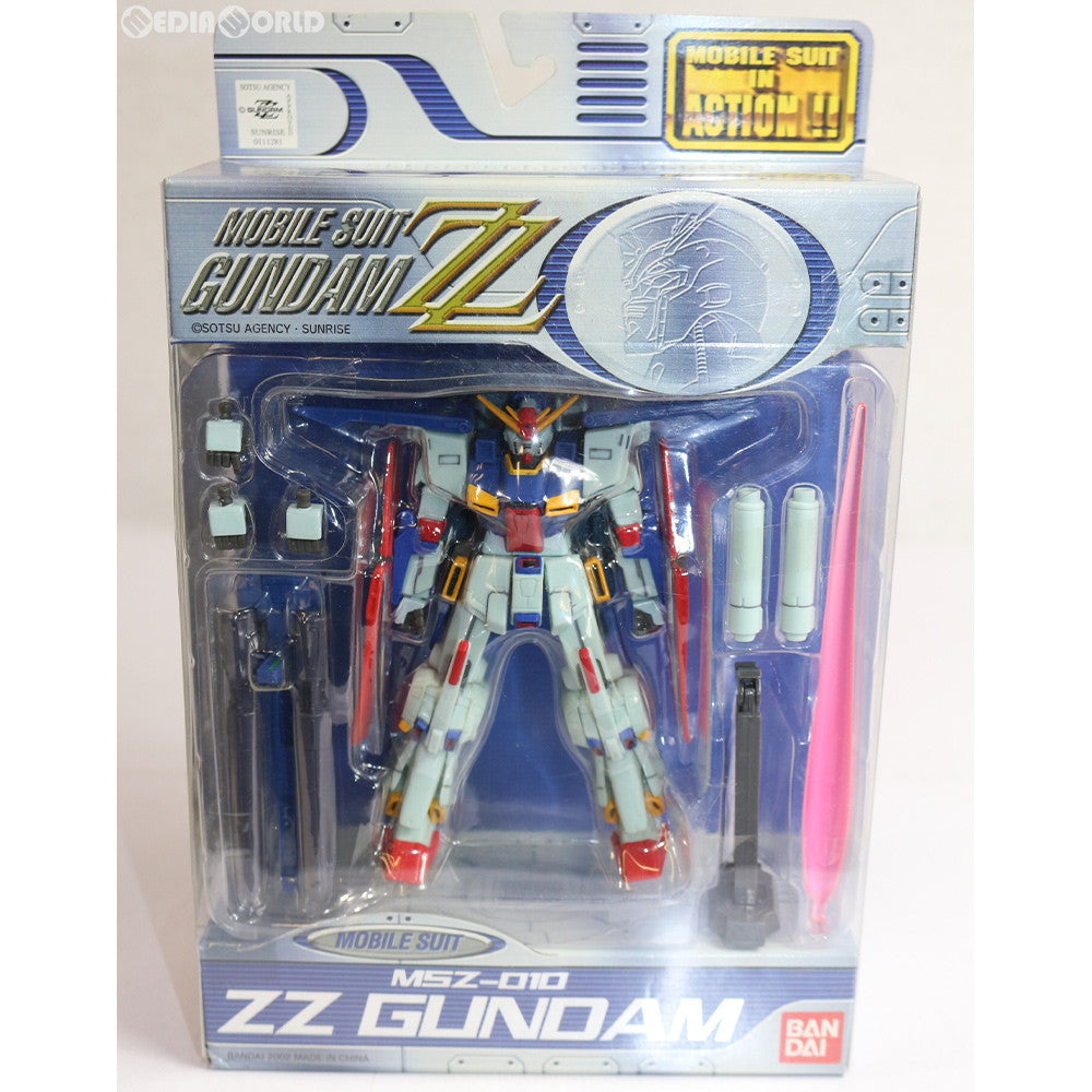 【中古即納】[FIG] MS IN ACTION!!(モビルスーツ・イン・アクション) MSZ-010 ZZガンダム(ダブルゼータ) 機動戦士ガンダムZZ 完成品 可動フィギュア バンダイ(20020929)