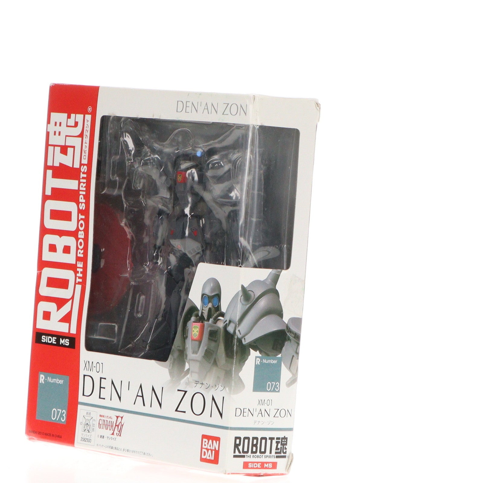 【中古即納】[FIG] ROBOT魂(SIDE MS) テナン・ゾン 機動戦士ガンダムF91 完成品 可動フィギュア バンダイ(20100821)