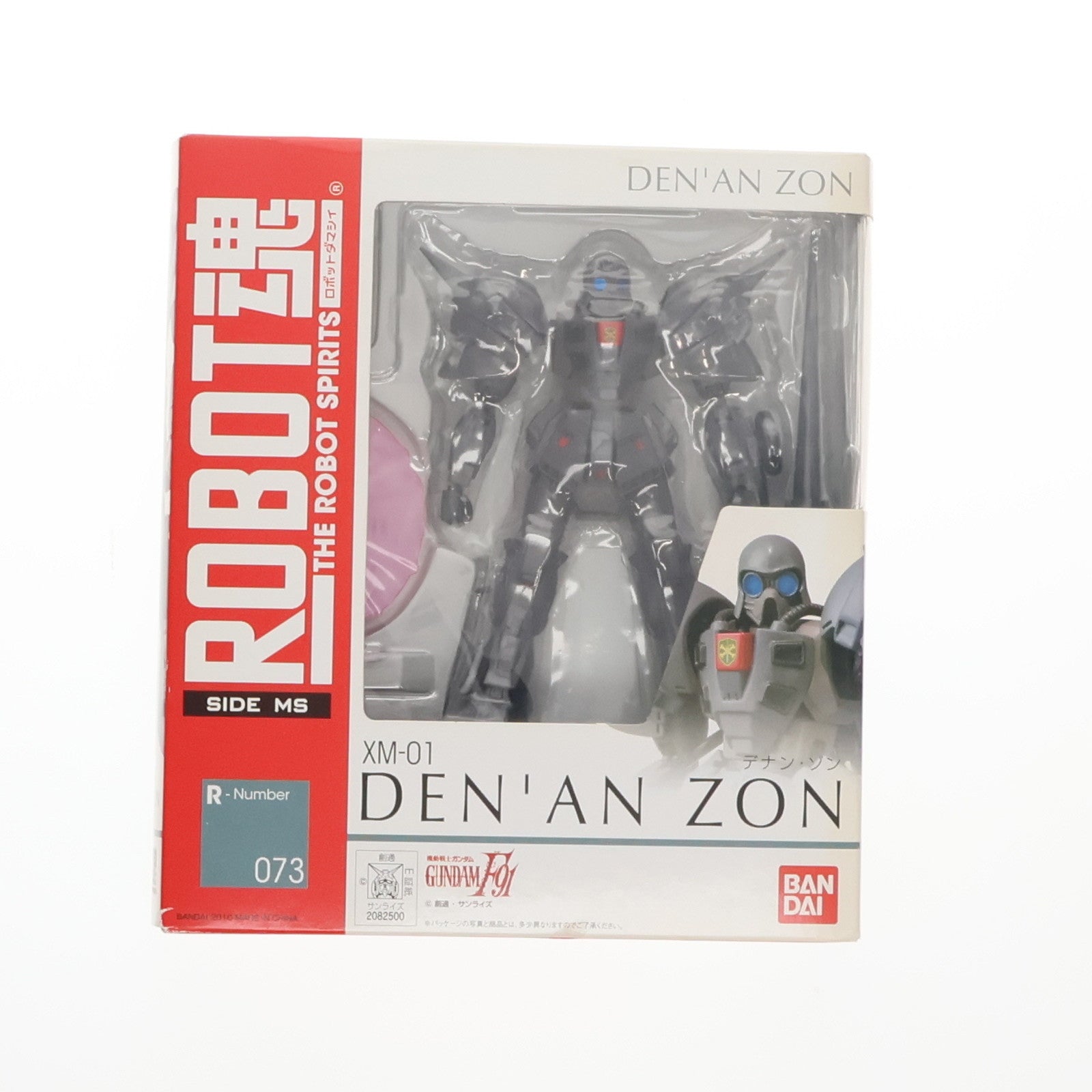 【中古即納】[FIG] ROBOT魂(SIDE MS) テナン・ゾン 機動戦士ガンダムF91 完成品 可動フィギュア バンダイ(20100821)