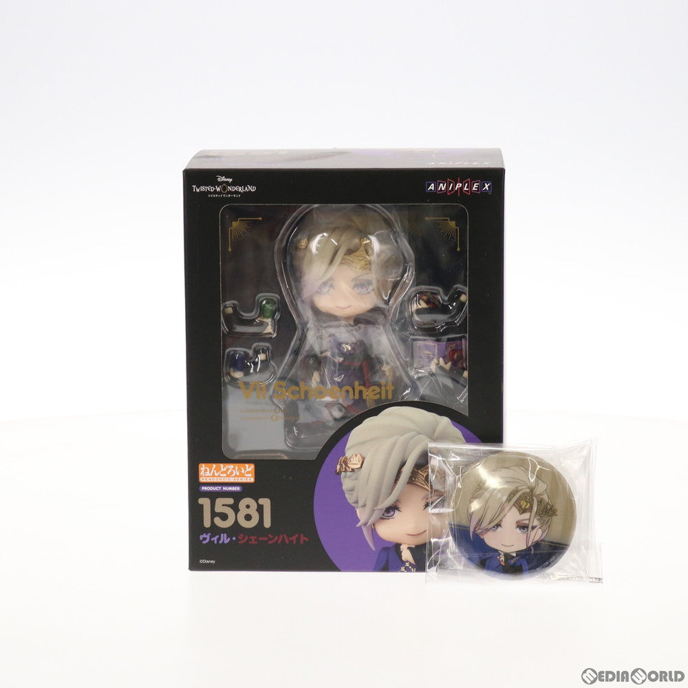 【中古即納】[FIG] 予約特典付属 ねんどろいど 1581 ヴィル・シェーンハイト ディズニー ツイステッドワンダーランド 完成品 可動フィギュア ANIPLEX+&GOODSMILE ONLINE SHOP限定 アニプレックス(20211031)