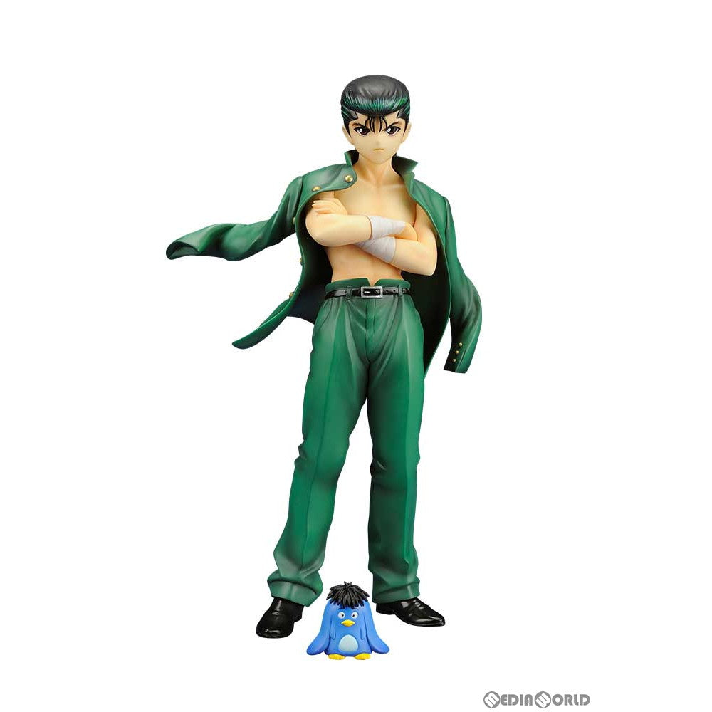 【中古即納】[FIG] (再販) ARTFX J 浦飯幽助(うらめしゆうすけ) 幽☆遊☆白書 1/8 完成品 フィギュア(PV108) コトブキヤ(20230428)