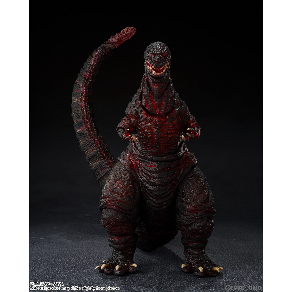 【中古即納】[FIG] S.H.MonsterArts(モンスターアーツ) ゴジラ(2016) 第4形態 夜間戦闘Ver. シン・ゴジラ 完成品  可動フィギュア バンダイスピリッツ(20230318)