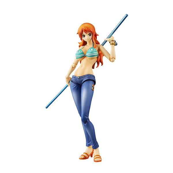 【中古即納】[FIG] (再々販) ヴァリアブルアクションヒーローズ ナミ ONE PIECE(ワンピース) 完成品 可動フィギュア メガハウス(20240930)