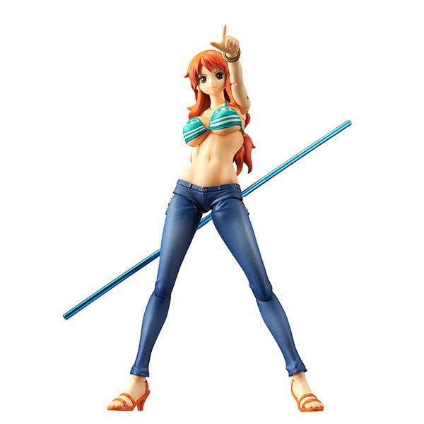 【中古即納】[FIG] (再々販) ヴァリアブルアクションヒーローズ ナミ ONE PIECE(ワンピース) 完成品 可動フィギュア メガハウス(20240930)