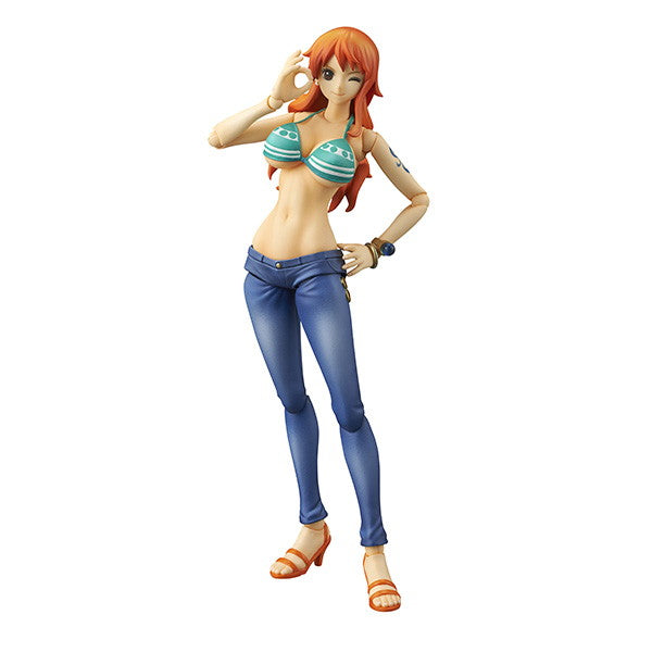 【中古即納】[FIG] (再々販) ヴァリアブルアクションヒーローズ ナミ ONE PIECE(ワンピース) 完成品 可動フィギュア メガハウス(20240930)