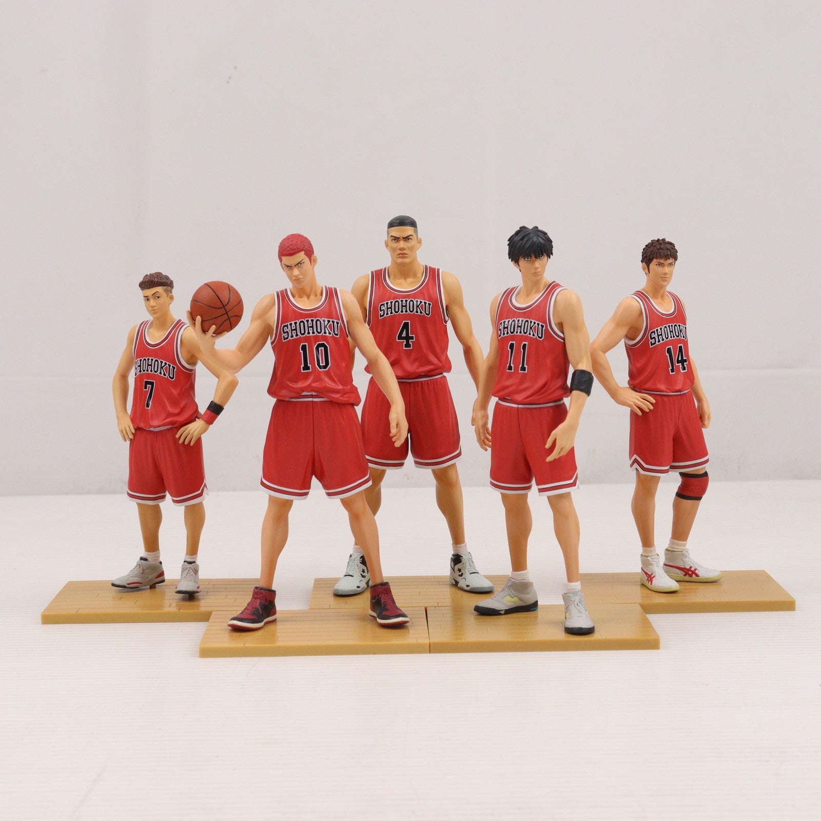 【中古即納】[FIG] One and Only SHOHOKU STARTING MEMBER SET(限定版) The spirit  collection of Inoue Takehiko SLAM DUNK(スラムダンク) 完成品 フィギュア ...