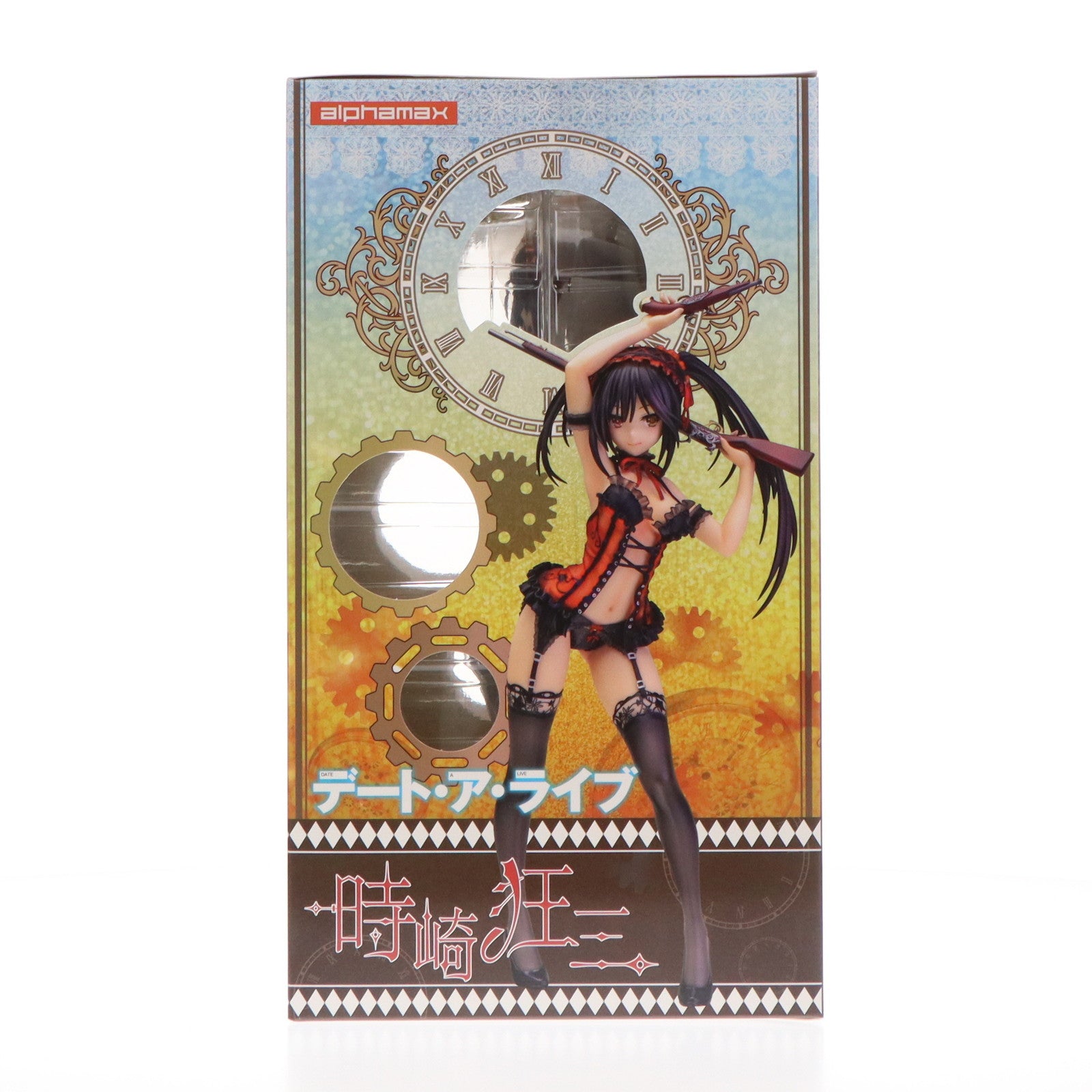 【中古即納】[FIG] (再販) 時崎狂三(ときさきくるみ) ランジェリーVer. あみあみ限定版 1/7 完成品 フィギュア(AX-0301)  アルファマックス(20240930)