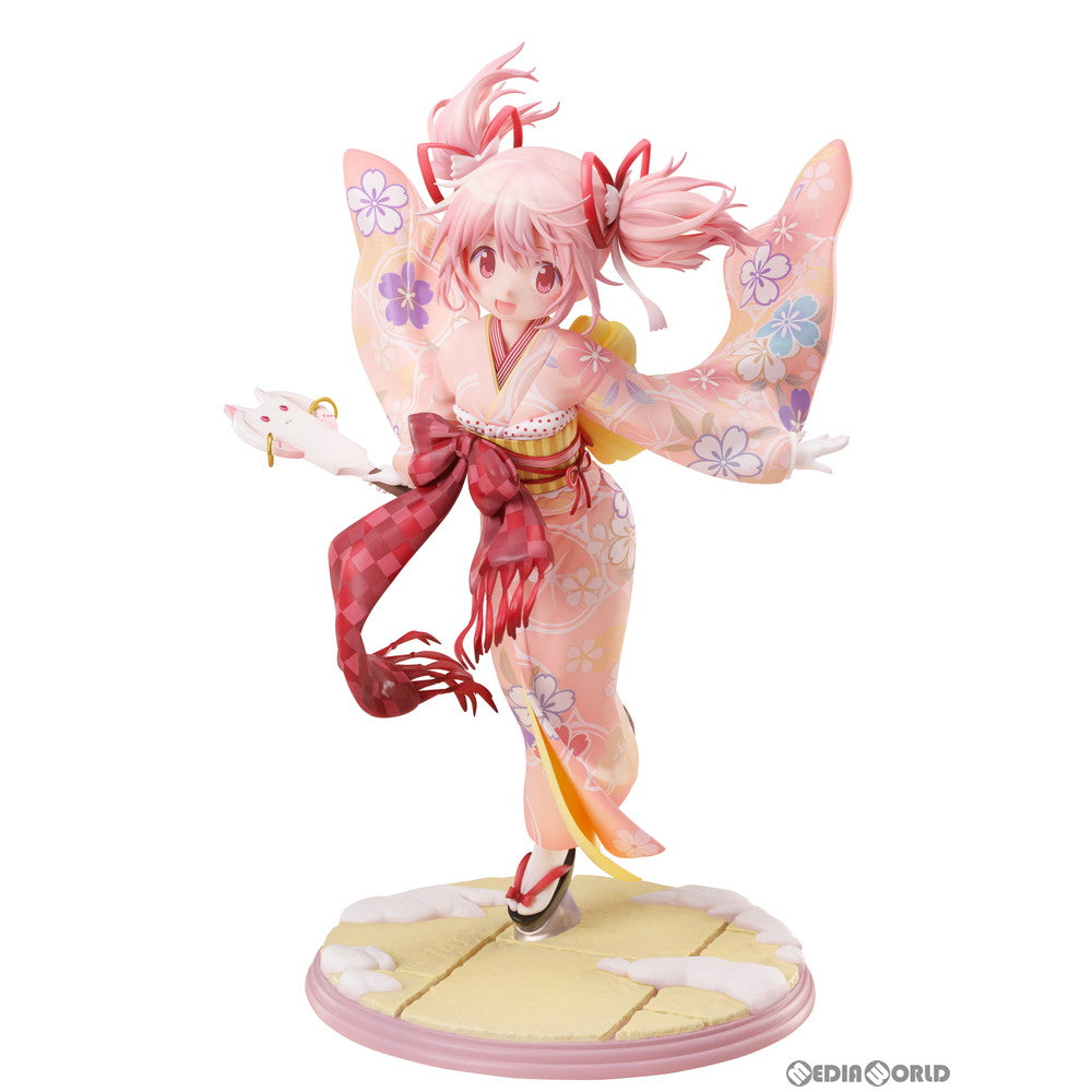 【中古即納】[FIG] 鹿目まどか(かなめまどか) 晴着ver. マギアレコード 魔法少女まどか☆マギカ外伝 1/7 完成品 フィギュア(AMU-FNX260) フリュー(20220522)