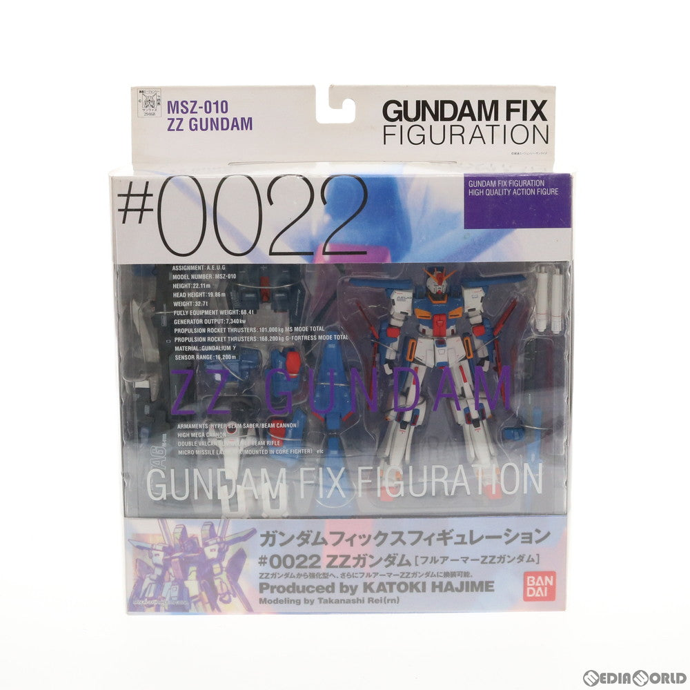 【中古即納】[FIG] GUNDAM FIX FIGURATION #0022 ZZガンダム[フルアーマーZZガンダム] 機動戦士ガンダムZZ(ダブルゼータ) 完成品 可動フィギュア バンダイ(20041031)