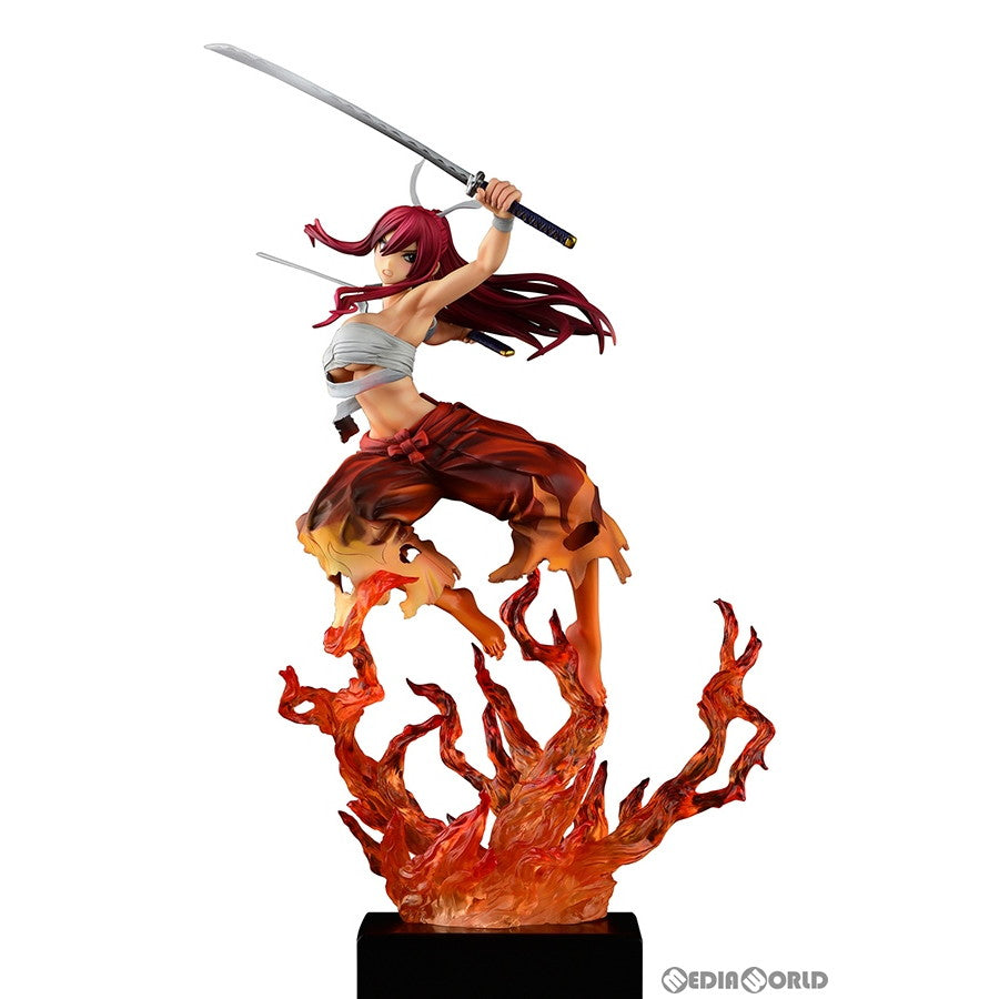 【中古即納】[FIG] エルザ・スカーレット 侍-光炎万丈-ver.紅 FAIRY TAIL(フェアリーテイル) 1/6 完成品 フィギュア オルカトイズ(20230901)