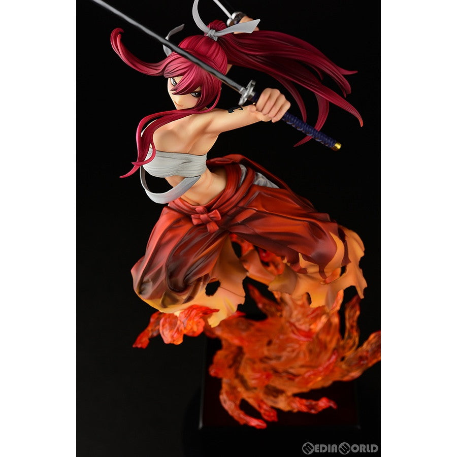 【中古即納】[FIG] エルザ・スカーレット 侍-光炎万丈-ver.紅 FAIRY TAIL(フェアリーテイル) 1/6 完成品 フィギュア オルカトイズ(20230901)