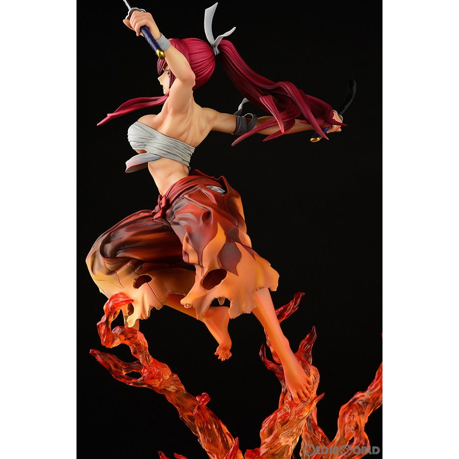 【中古即納】[FIG] エルザ・スカーレット 侍-光炎万丈-ver.紅 FAIRY TAIL(フェアリーテイル) 1/6 完成品 フィギュア オルカトイズ(20230901)