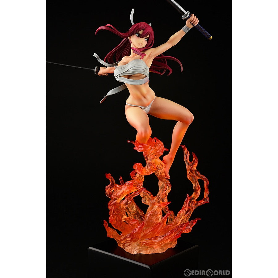 【中古即納】[FIG] エルザ・スカーレット 侍-光炎万丈-ver.紅 FAIRY TAIL(フェアリーテイル) 1/6 完成品 フィギュア オルカトイズ(20230901)