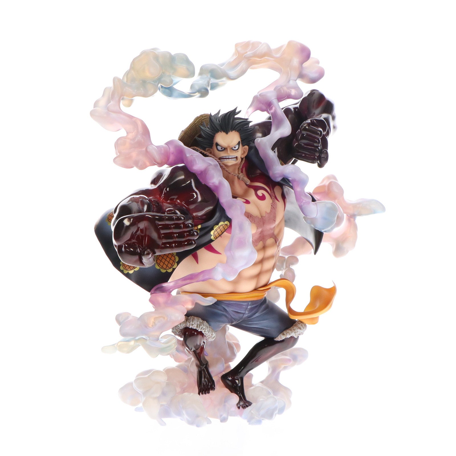 【中古即納】[FIG] Portrait.Of.Pirates P.O.P 『SA-MAXIMUM』 モンキー・D・ルフィ ギア『4』 弾む男 ONE PIECE(ワンピース) 1/8 完成品 フィギュア プレミアムバンダイ&オンラインショップ限定 メガハウス(20170930)