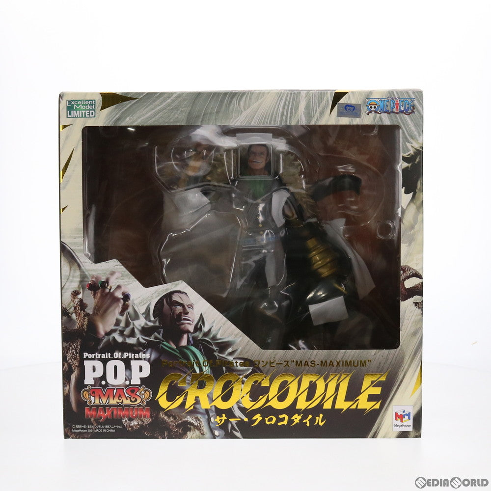 【中古即納】[FIG] Portrait.Of.Pirates P.O.P MAS-MAXIMUM サー・クロコダイル ONE PIECE(ワンピース) 完成品 フィギュア 一部店舗&オンラインショップ限定 メガハウス(20210731)