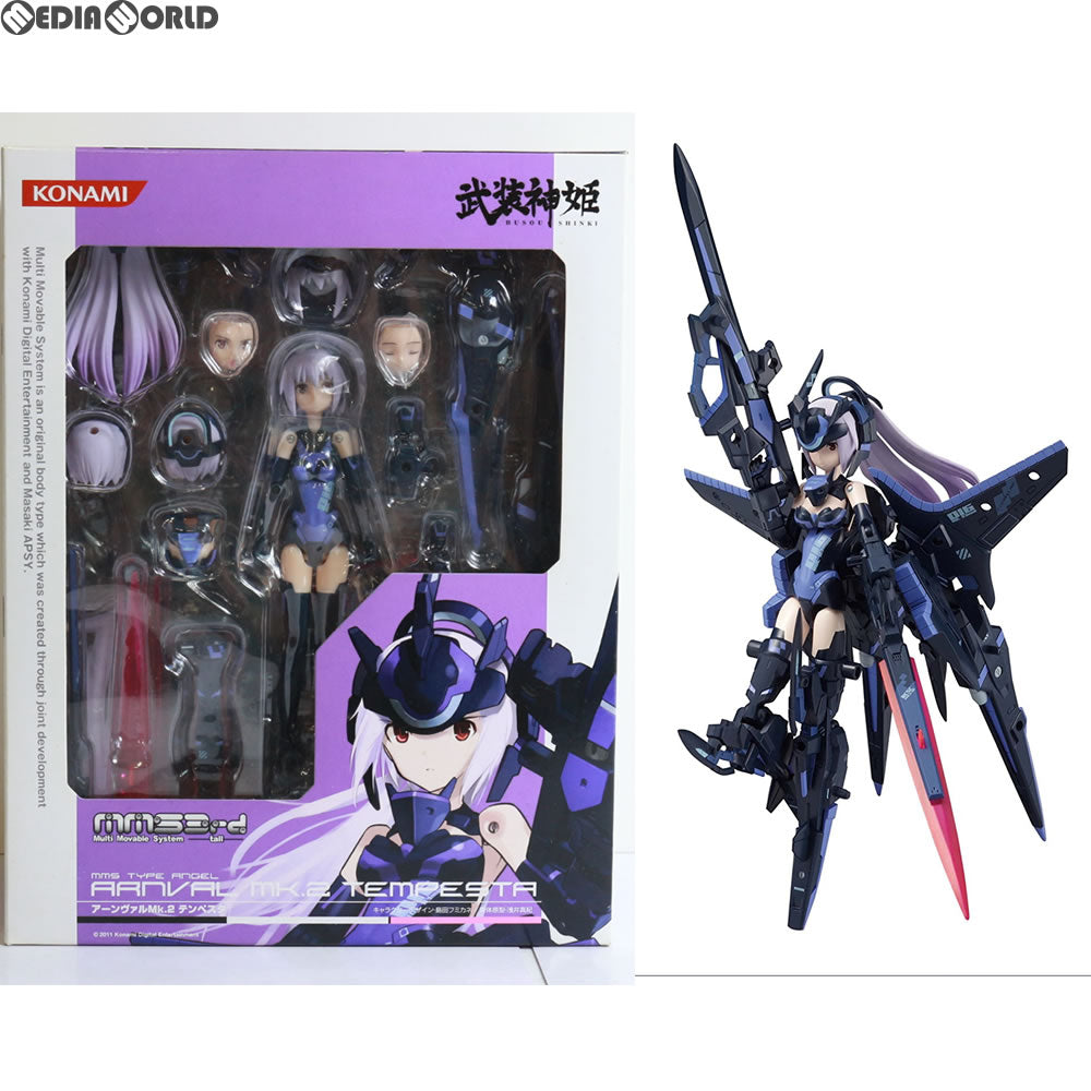 【中古即納】[FIG] 武装神姫(ぶそうしんき) 天使型MMS アーンヴァルMk.2 テンペスタ 完成品 可動フィギュア(CR199) コナミデジタルエンタテインメント(20110317)