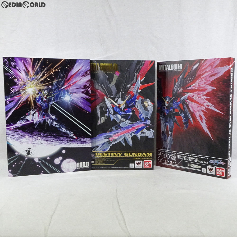 【中古即納】[FIG] 魂ウェブ商店限定 METAL BUILD デスティニーガンダム(フルパッケージ) 機動戦士ガンダムSEED DESTINY(シード デスティニー) 完成品 可動フィギュア バンダイ(20161031)